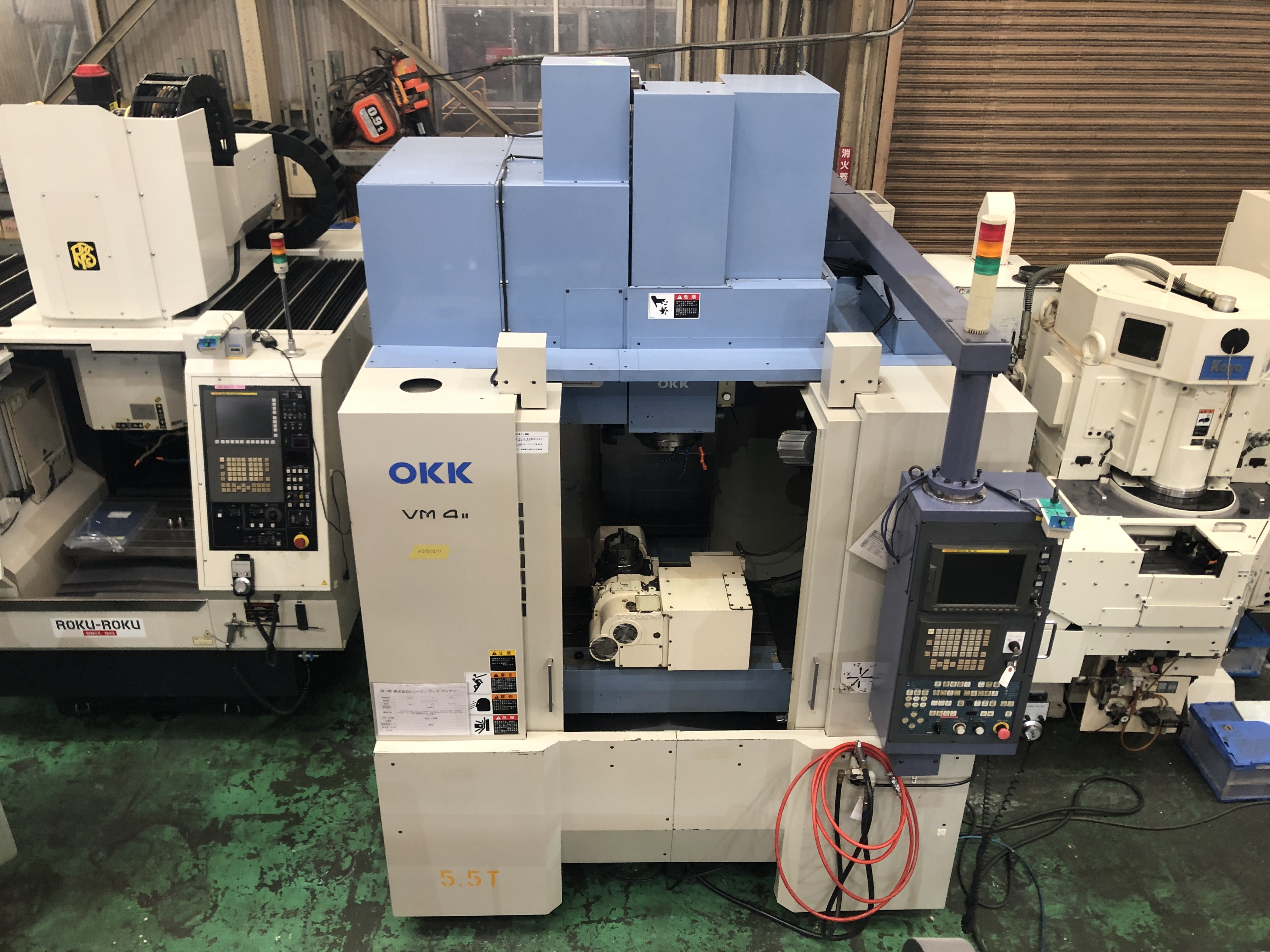 OKK　マシニング　VM4-2　2001年正面写真
