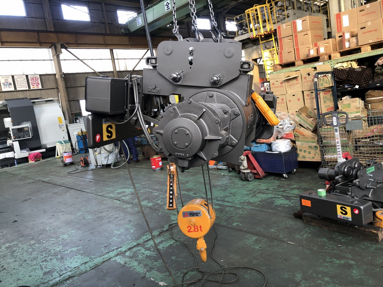 三菱電機　ホイストクレーン　S2-2.8-LD3A　2021