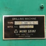Mori Seiki Upright Drilling Machine YD3-65N 1993 Nameplate Photo