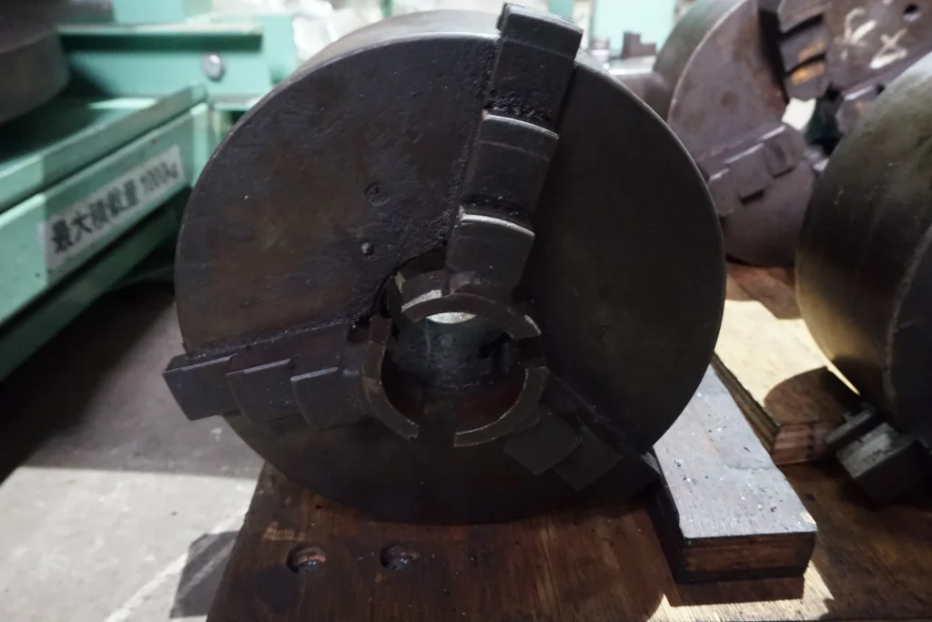 不明 3爪チャック 不明 / Unknown 3-Jaw Chuck 不明