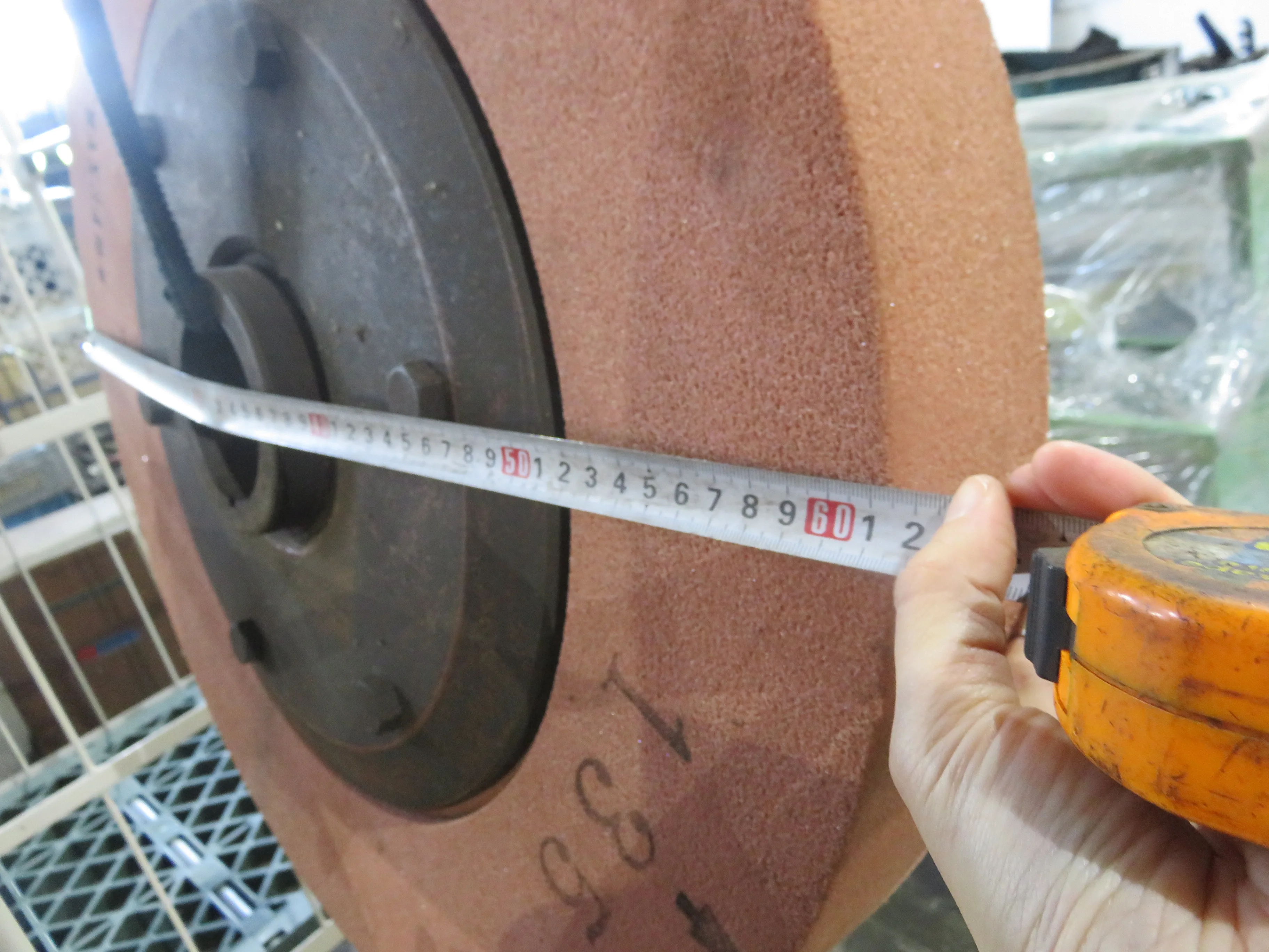 砥石とフランジ / Grinding Wheel & Flange