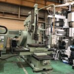 Front view of Yamake MY600 slotting machine