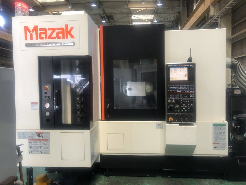 ヤマザキマザック INTEGREX j-200 2009年 NC複合加工機 正面