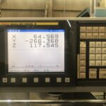Yamazaki Giken YZ-8WR NC Milling Machine – Control Panel