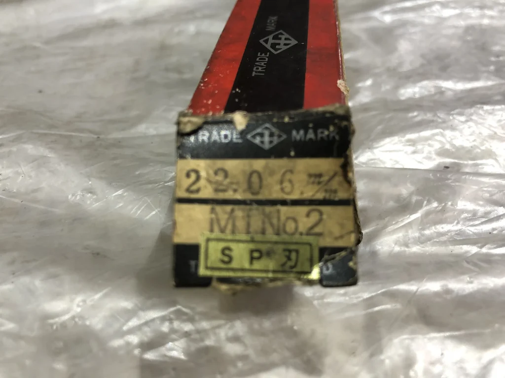 リーマ 22.06m/m (SKH9) / Machine Reamer 22.06m/m (SKH9) TL230049