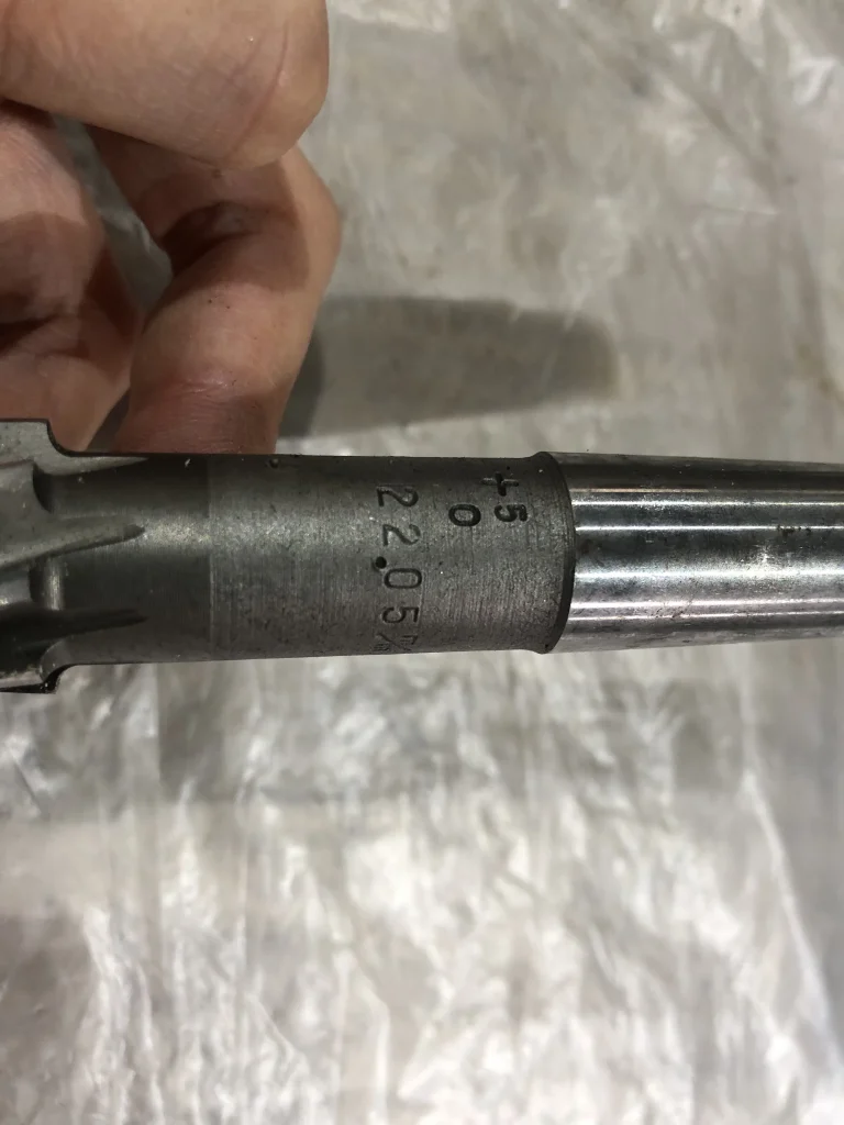 リーマ 22.05ｍ/ｍ MT2(SKH9) / Machine Reamer 22.05ｍ/ｍ MT2(SKH9) TL230051