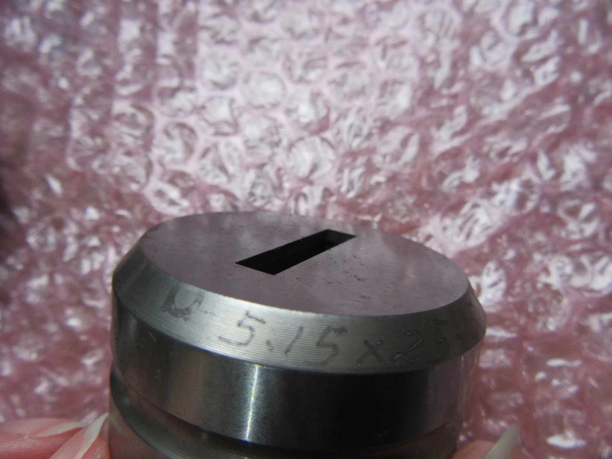 アマダ タレパン金型（ダイ）3個 ①5.15ｘ25.15②14.20ｘ14.20③9.20ｘ9.20 / AMADA Turret Punch Die 3pcs ①5.15ｘ25.15②14.20ｘ14.20③9.20ｘ9.20 TS230143