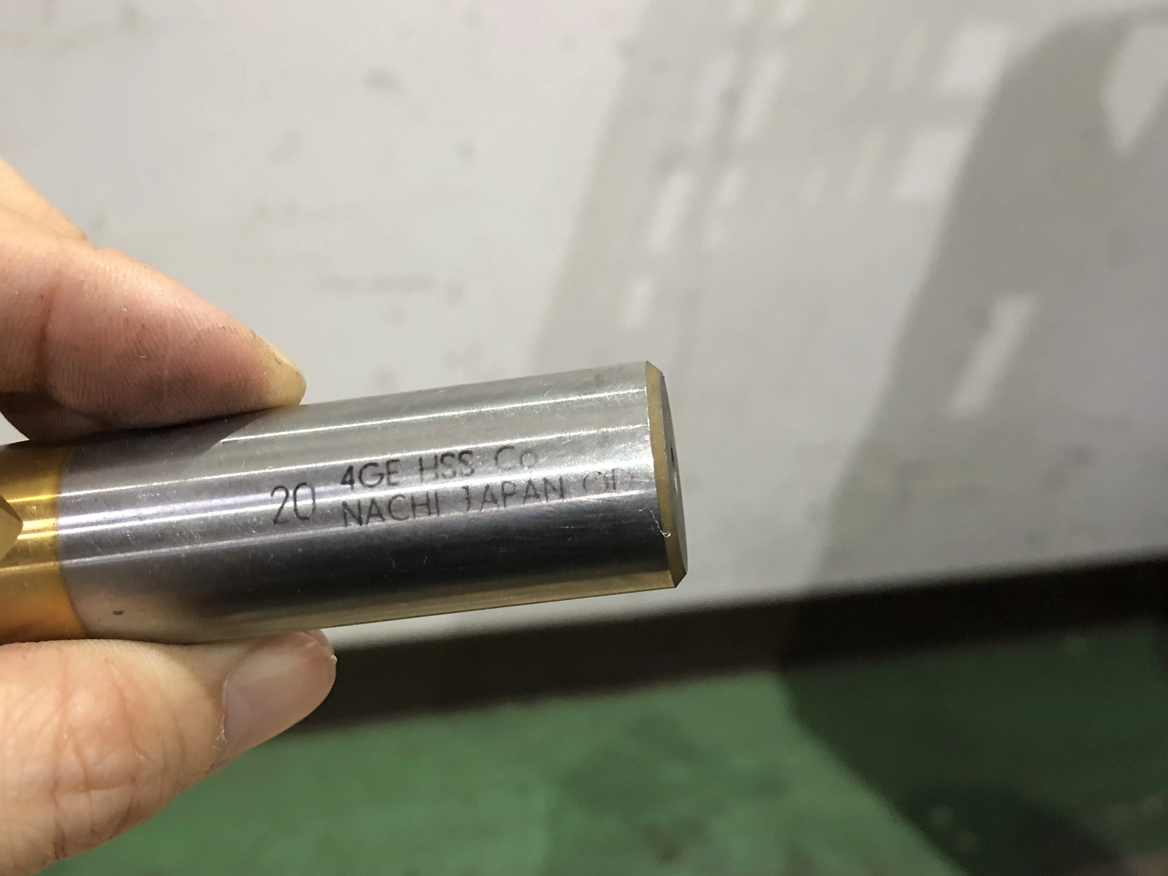 不二越 Nachi 4枚刃/スクエア/エンドミル φ20 4GE / NACHI-FUJIKOSHI 4-Flute Square End Mill φ20 4GE TR230354