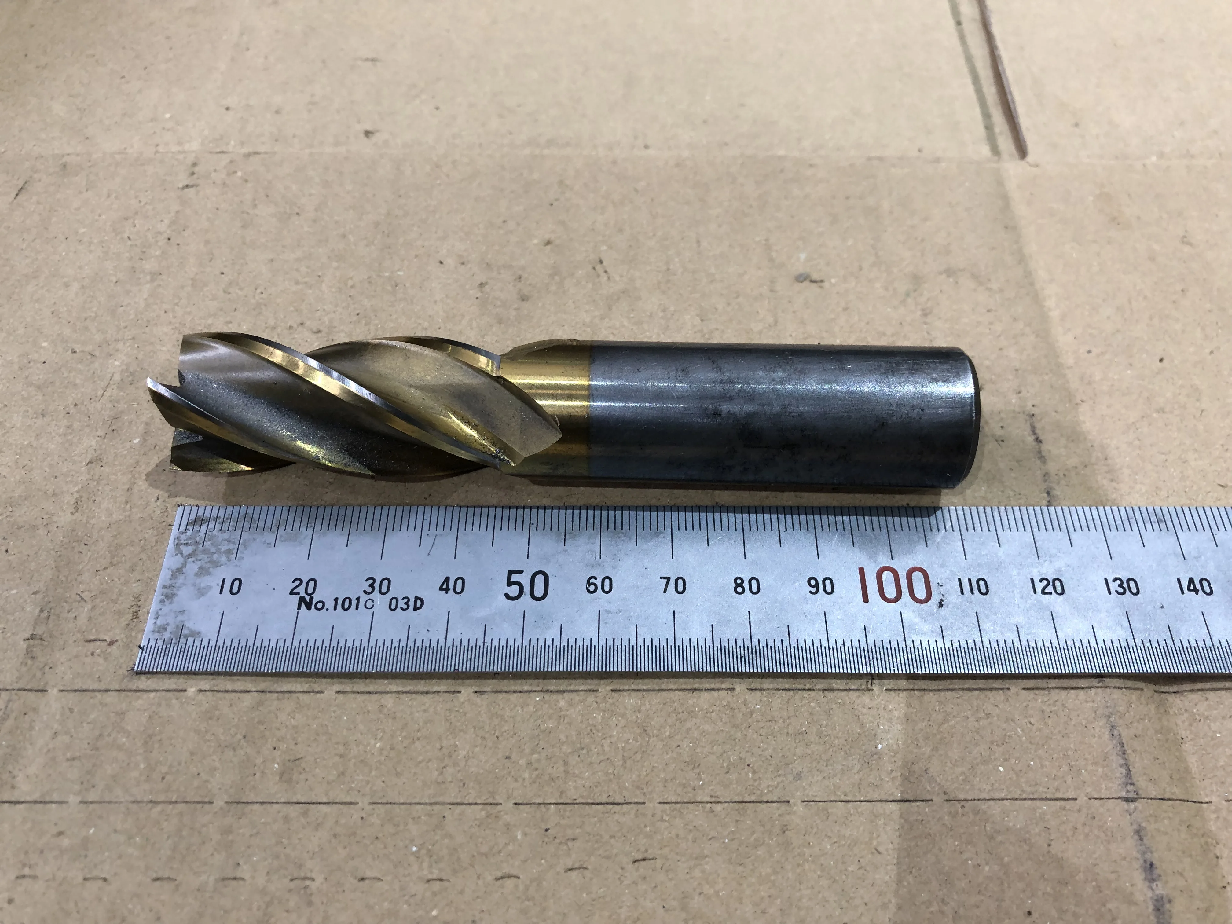 不二越 Nachi 4枚刃/スクエア/エンドミル φ20 4GE / NACHI-FUJIKOSHI 4-Flute Square End Mill φ20 4GE TR230363