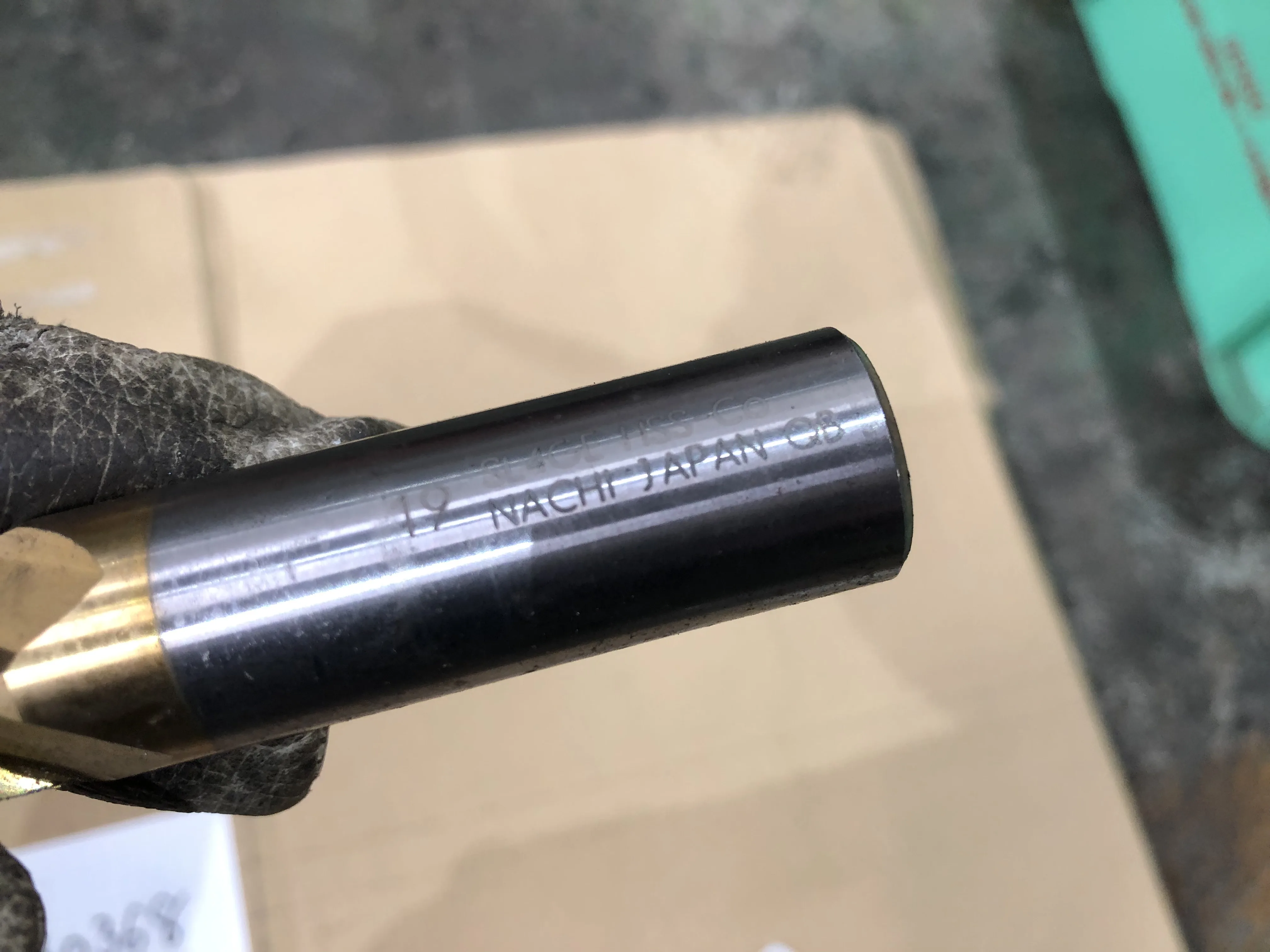 不二越 Nachi 4枚刃/スクエア/エンドミル φ19 SL4GE / NACHI-FUJIKOSHI 4-Flute Square End Mill φ19 SL4GE TR230368