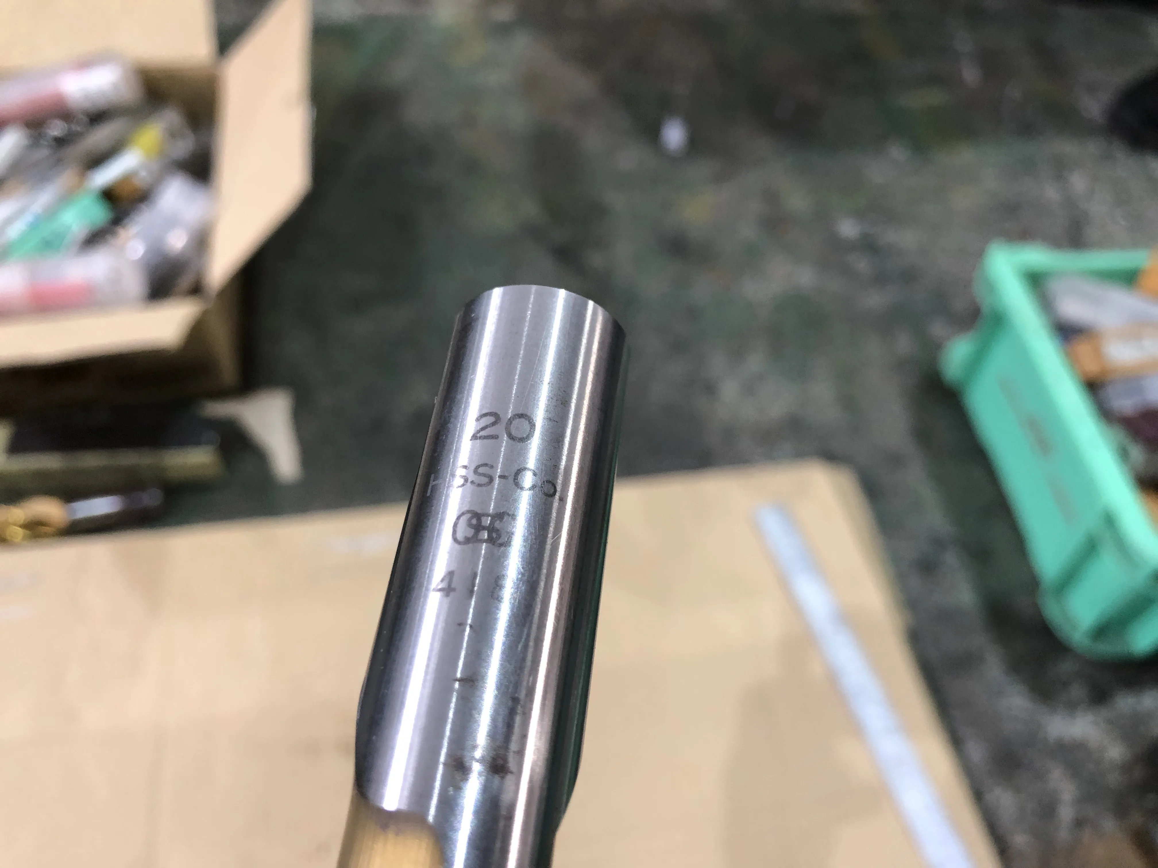 OSG/オーエスジー 2枚刃/スクエア/エンドミル φ20 / OSG 2-Flute Square End Mill φ20 TR230369