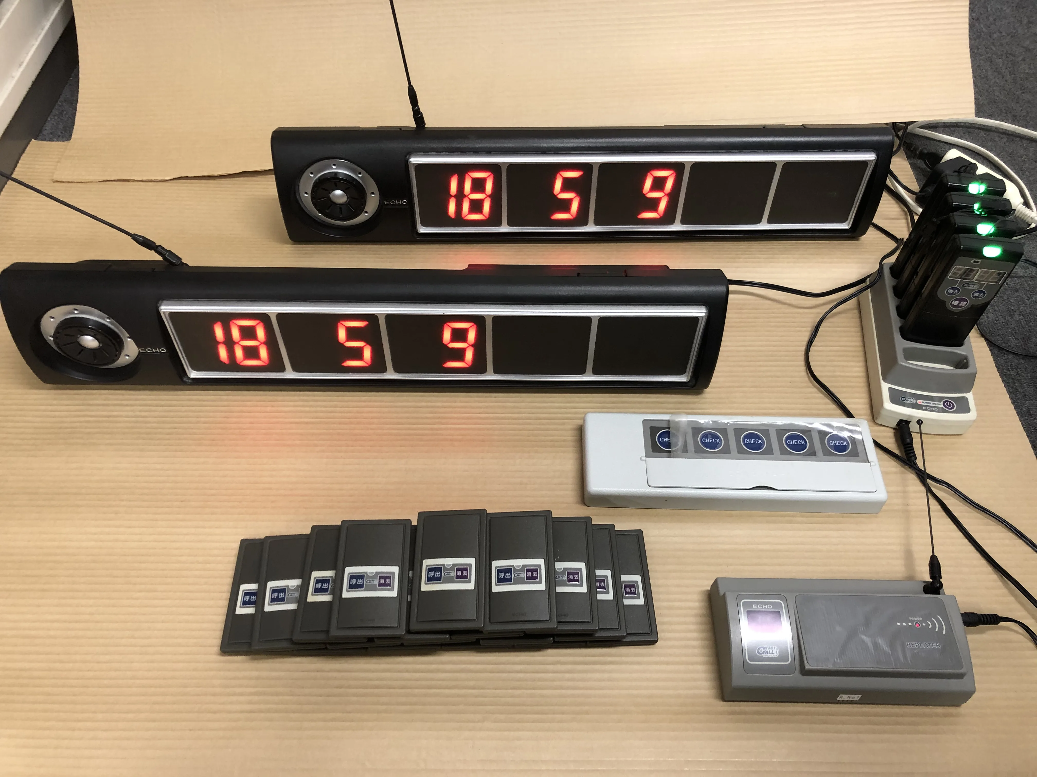 ワークチャイム・ヤマザキ コココール / WORKCHIME YAMAZAKI CoCo Call Wireless Call System (Number Display Type) T2100021