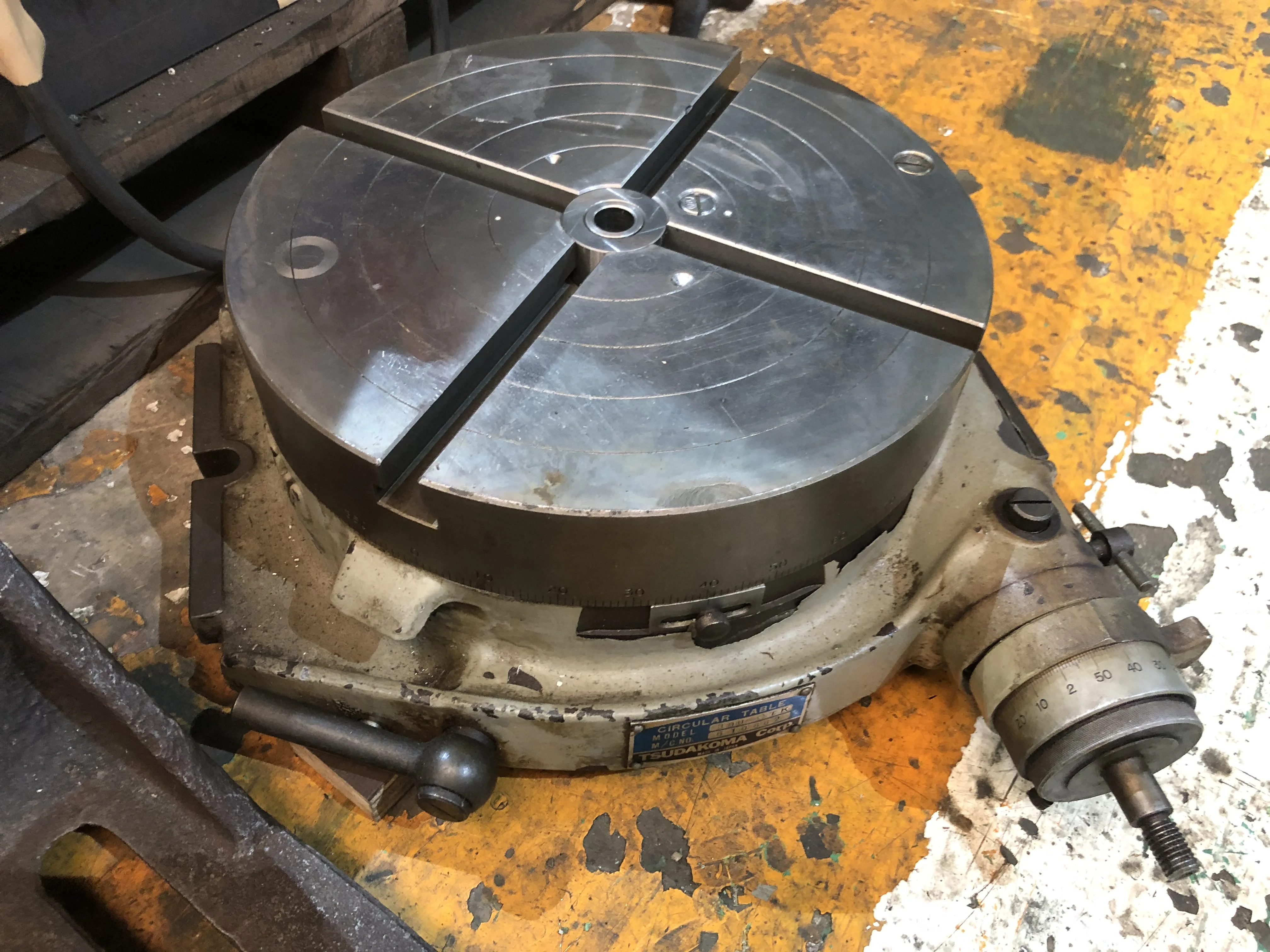 津田駒工業 サーキュラーテーブル 300-CTK / TSUDAKOMA Circular Table 300-CTK T2100053