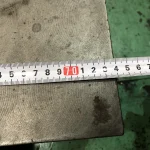 鉄定盤 740ｘ590ｘ100ｍｍ キズ有り / Cast Iron Surface Plate 740ｘ590ｘ100ｍｍ キズ有り T2200213