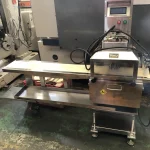 レオン自動機 中華まんヒダ付け機（ヒダ付け機コンベア付き） NU031 / RHEON AUTOMATIC MACHINERY Chinese Steamed Bun Pleating Machine NU031 T2300209