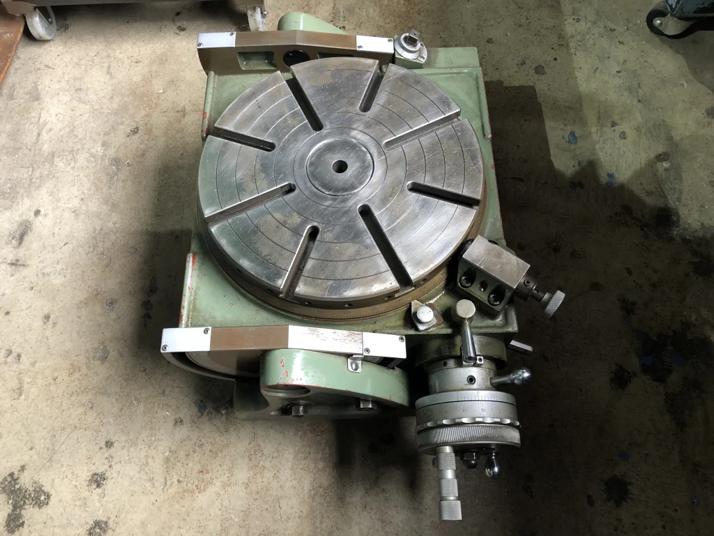 日研工作所 万能割出傾斜ロータリテーブル NST-300HP / NIKKEN KOSAKUSHO WORKS Universal Tilting Rotary Table NST-300HP T2300086