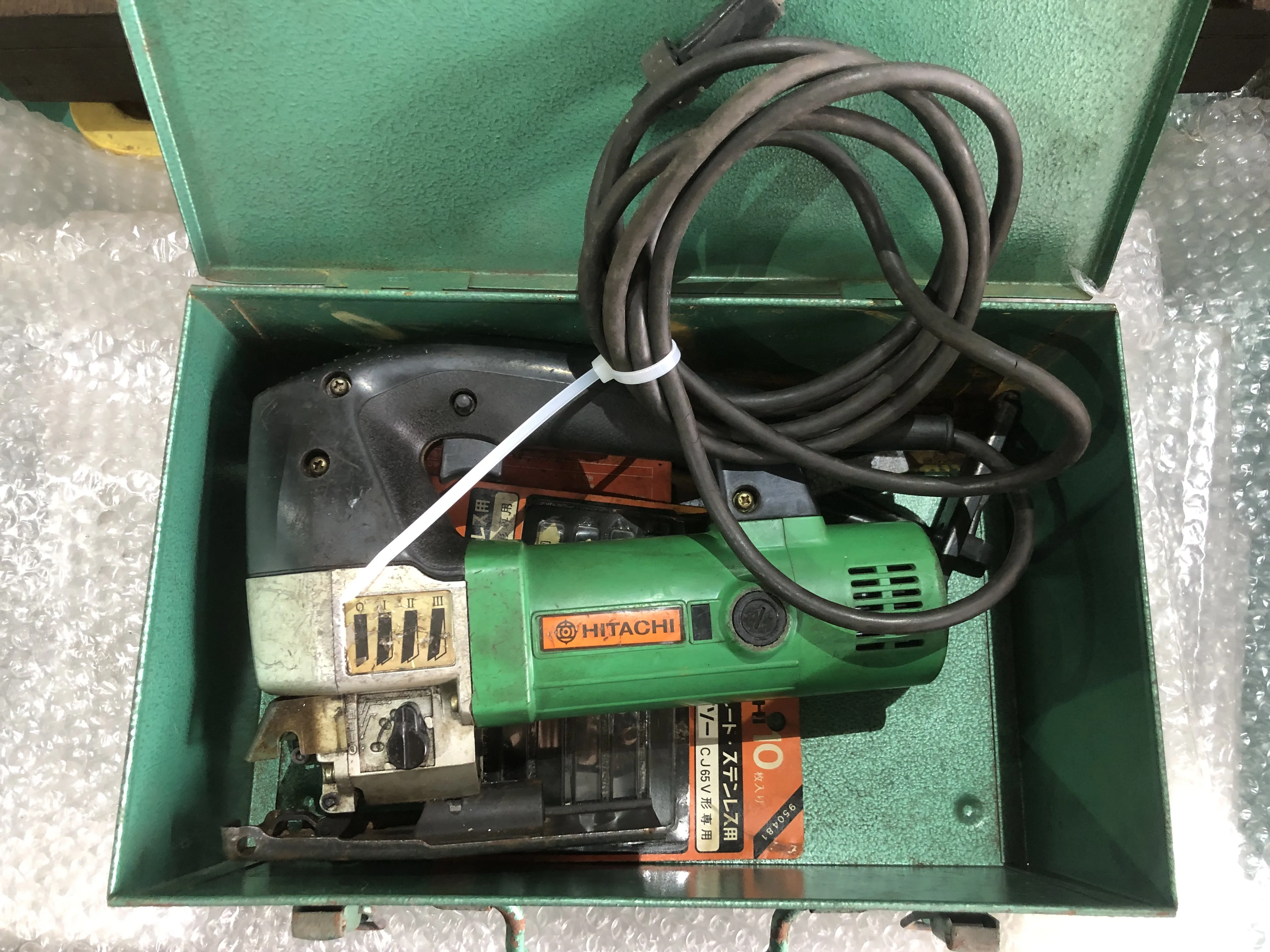 日立工機 電子ジグソー CJ65V / HITACHI KOKI (HIKOKI) HTKK CJ65V T2400213