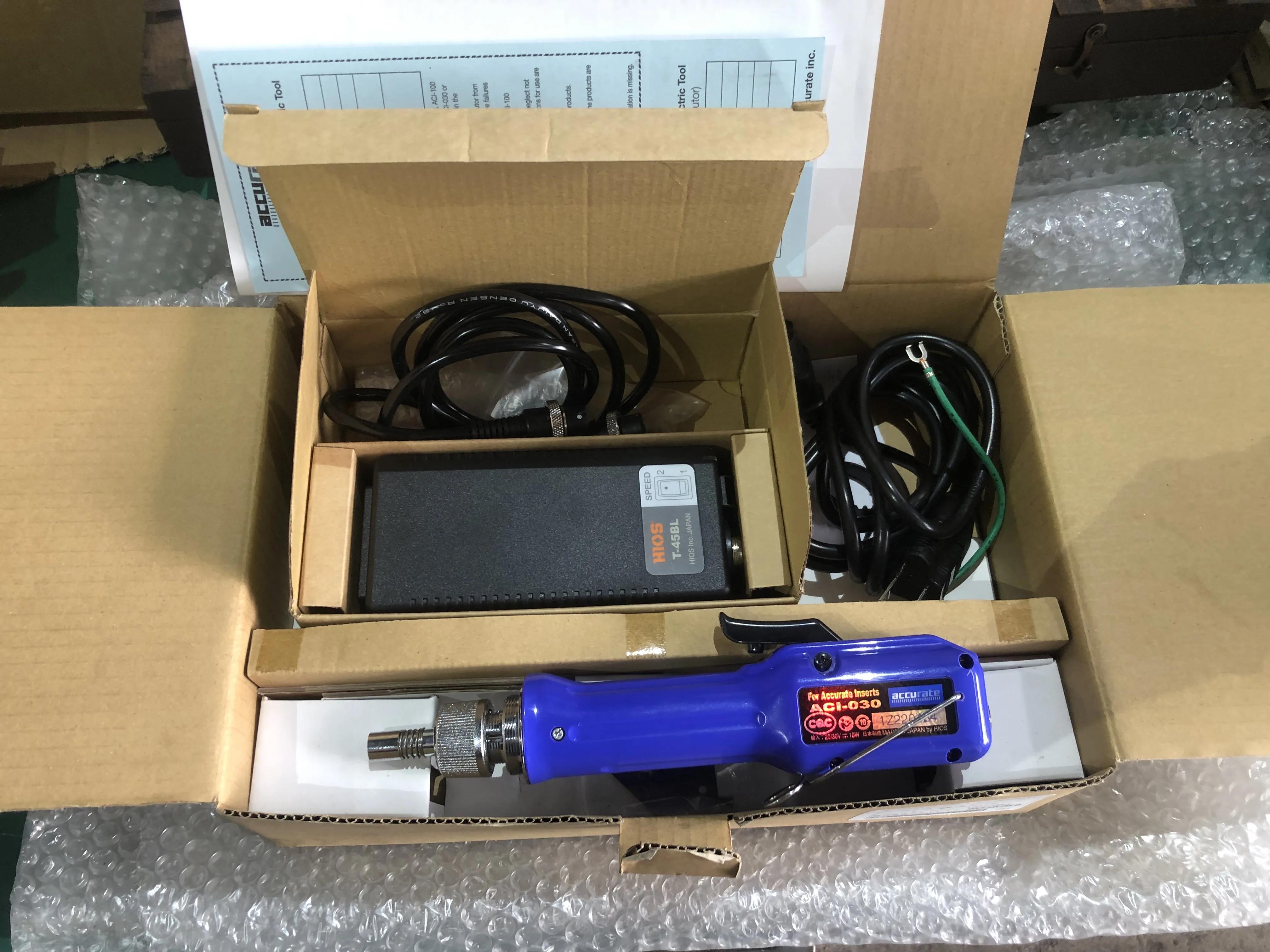 アキュレイト 専用電動工具 ACI-030 / ACCURATE ACI-030 T2400214