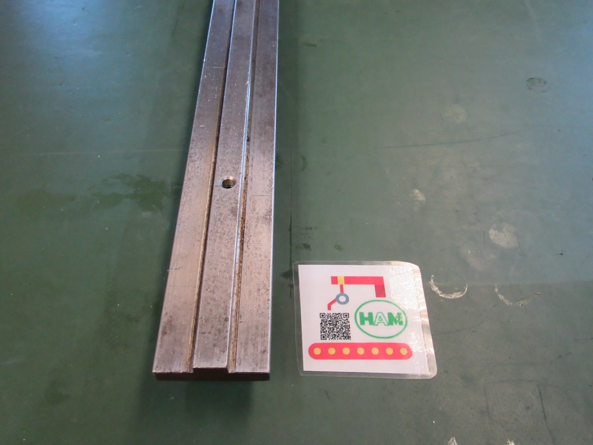 不明 ベンダー金型（ダイレール） レール幅15ｍｍ、レール高さ5ｍｍ / Unknown Press Brake Die Rail レール幅15ｍｍ、レール高さ5ｍｍ
