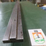 不明 ベンダー金型（ダイレール） レール幅15mm、レール高5ｍｍ / Unknown Press Brake Die Rail レール幅15mm、レール高5ｍｍ