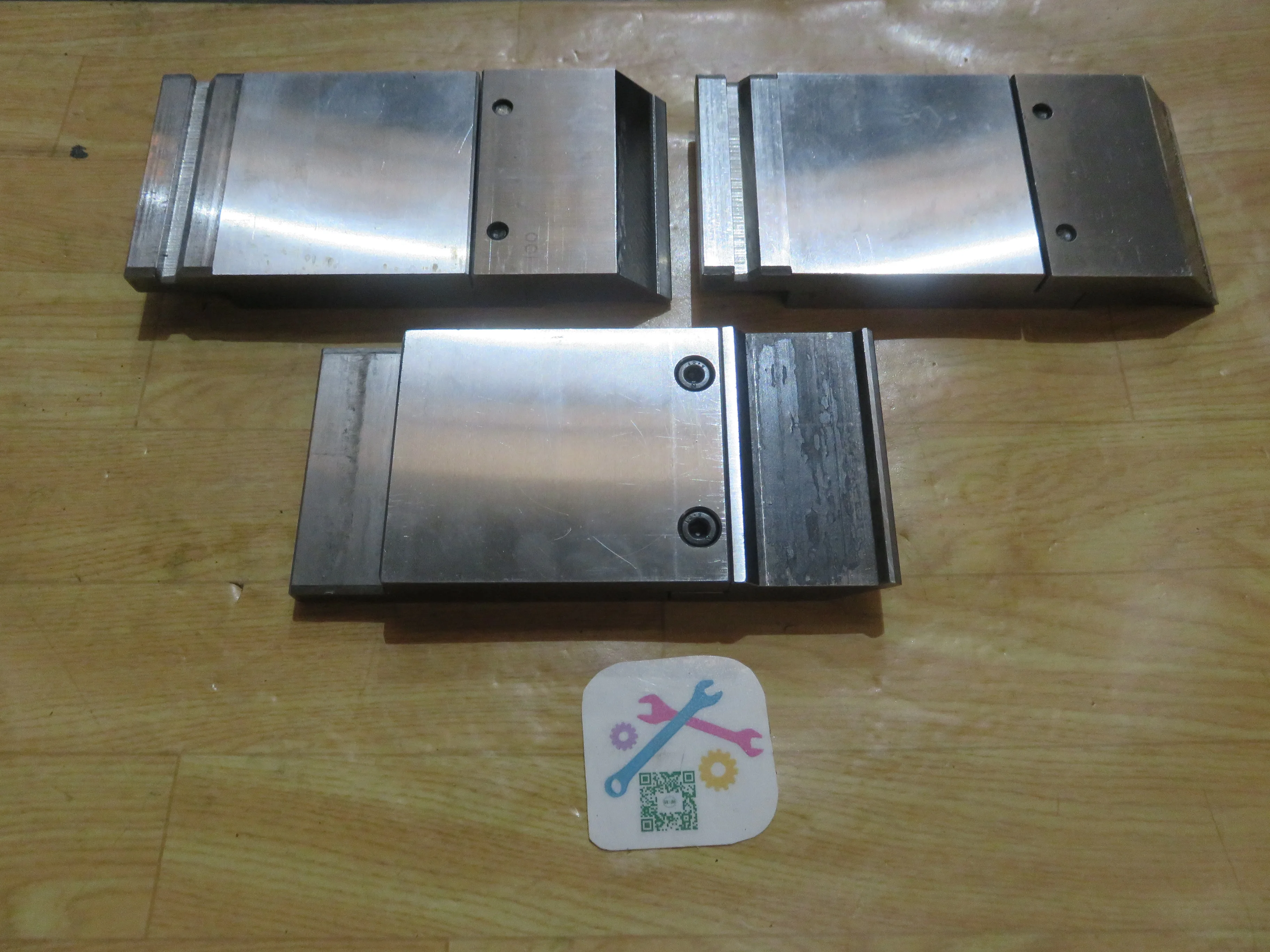 丸機械工業 ベンダー金型用（1セット3個） 100ｍｍ / MARU KIKAI Press Brake Punch(1Set3pcs) 100ｍｍ