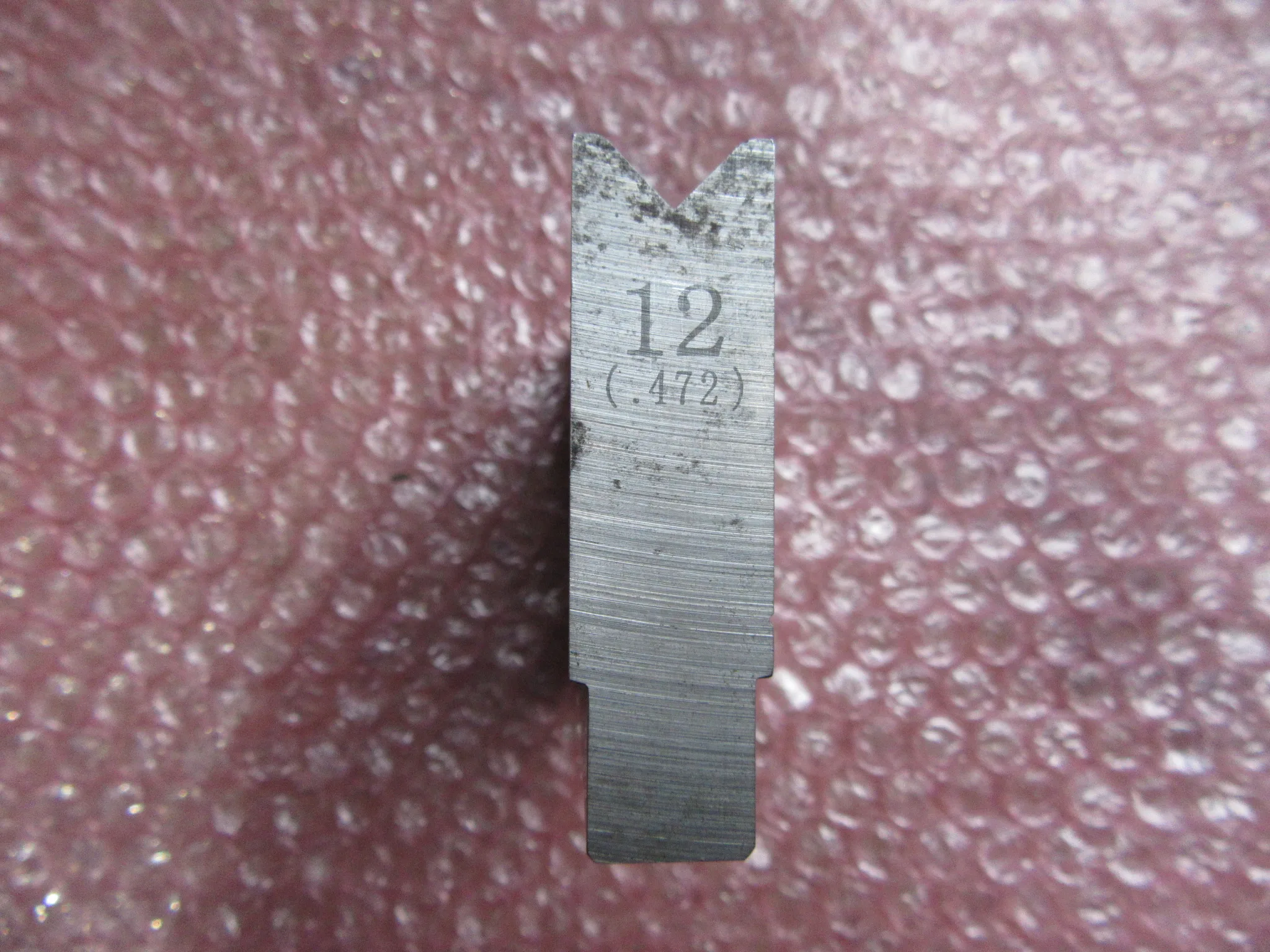 アマダ ベンダー金型（1Vダイ） (V12)(D100) / AMADA Press Brake Die (1V Die) (V12)(D100) TA230003