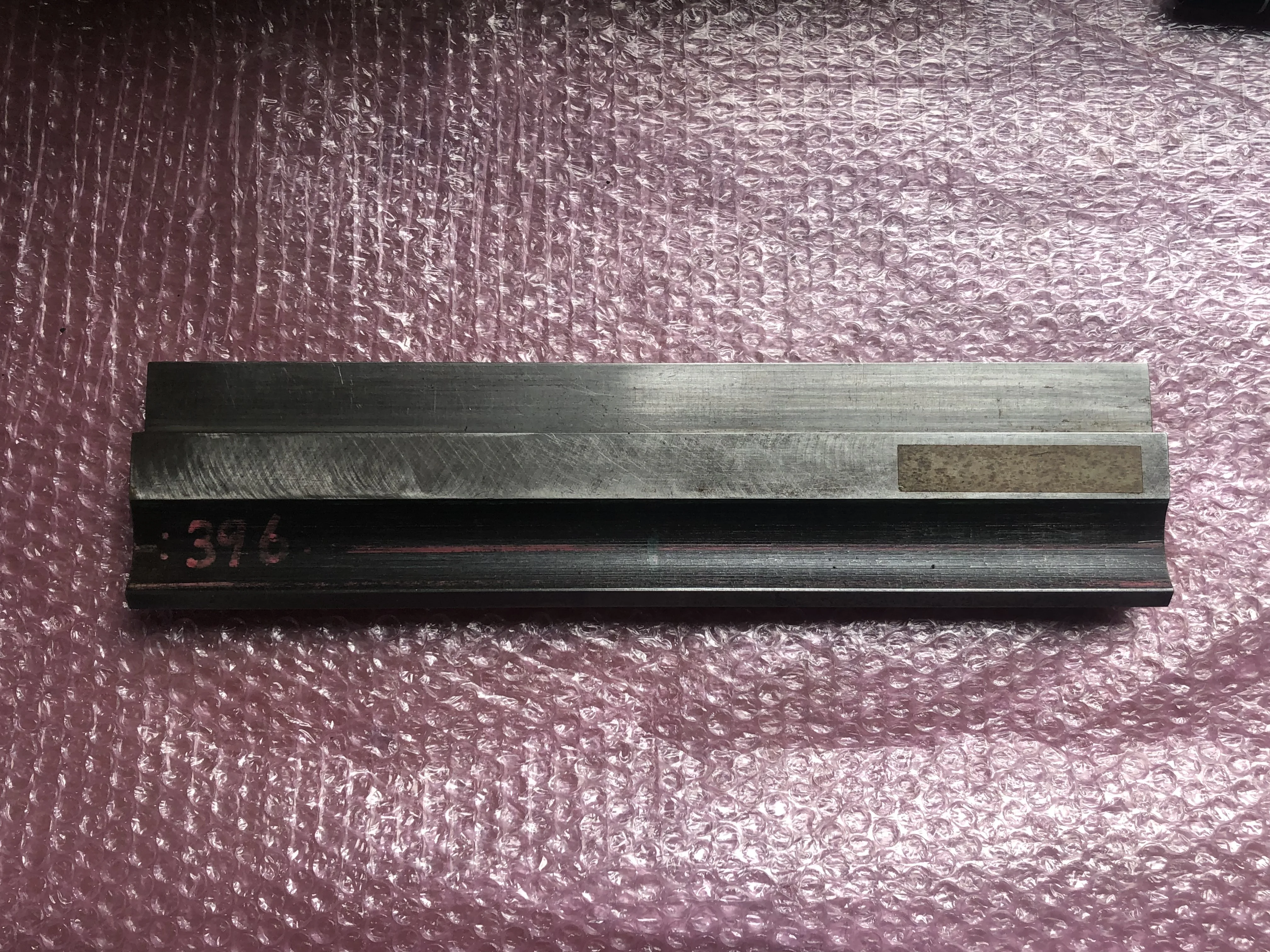 ベンダー金型(パンチ) L396mm / L396mm TA250117