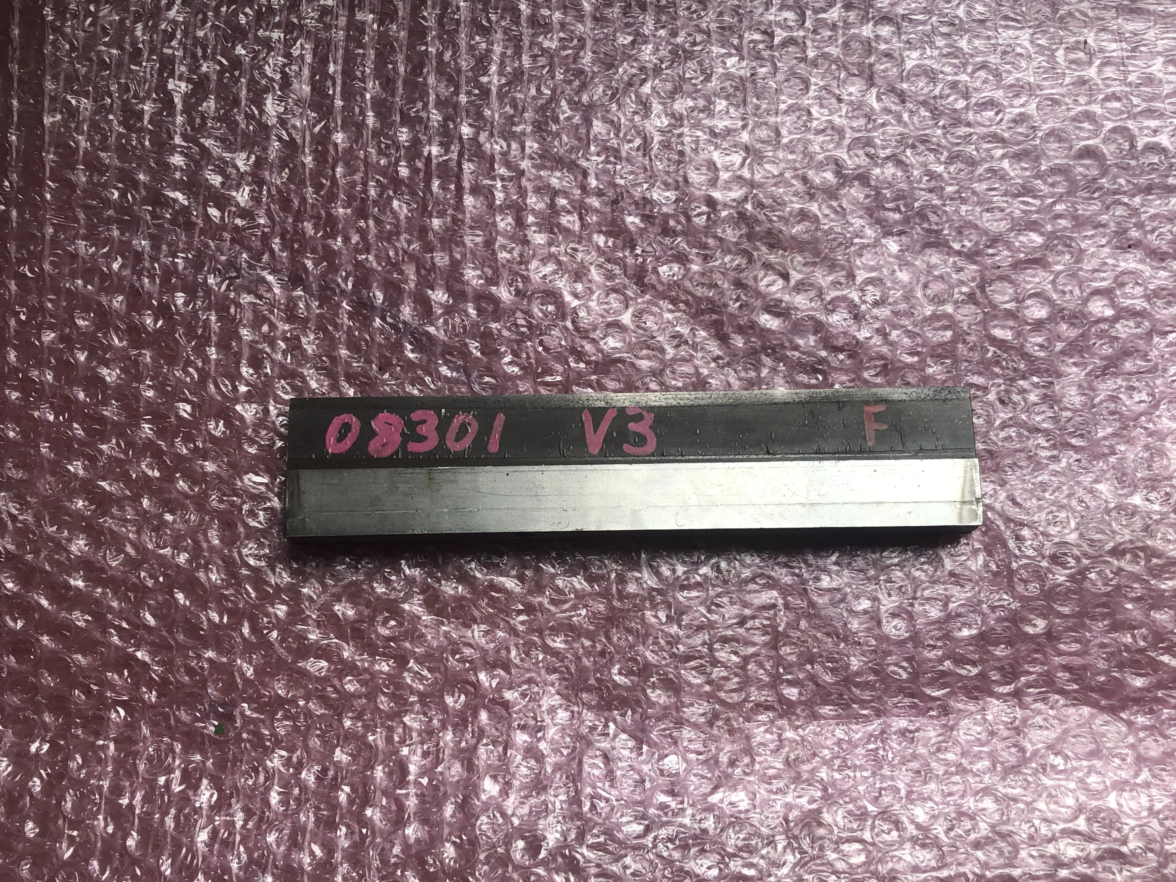 ベンダー金型(1Vダイ) V3mm L204mm / V3mm L204mm TA250125