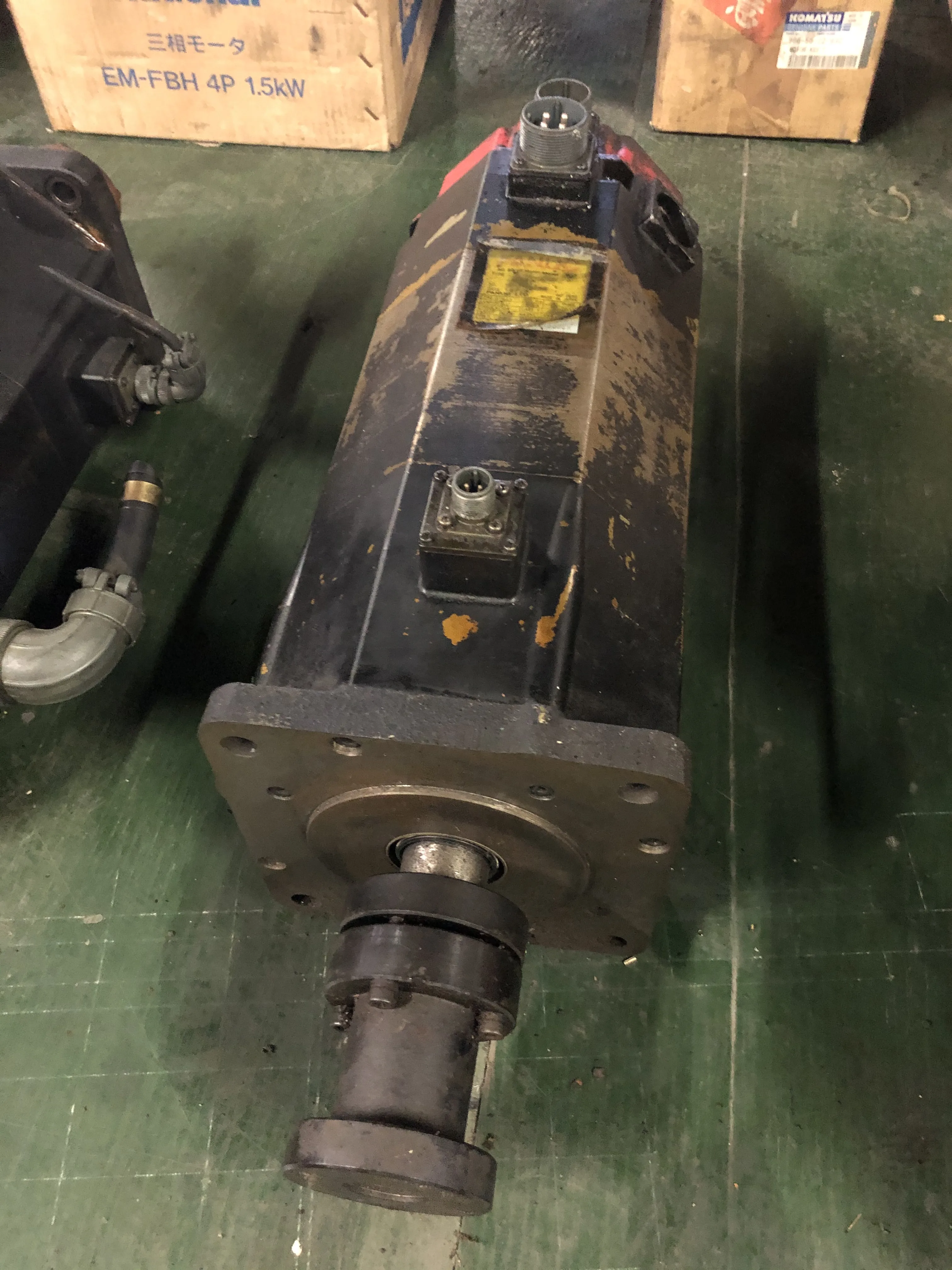 ファナック ACサーボモーター A06B-0505-B203 / FANUC AC Servo Motor A06B-0505-B203