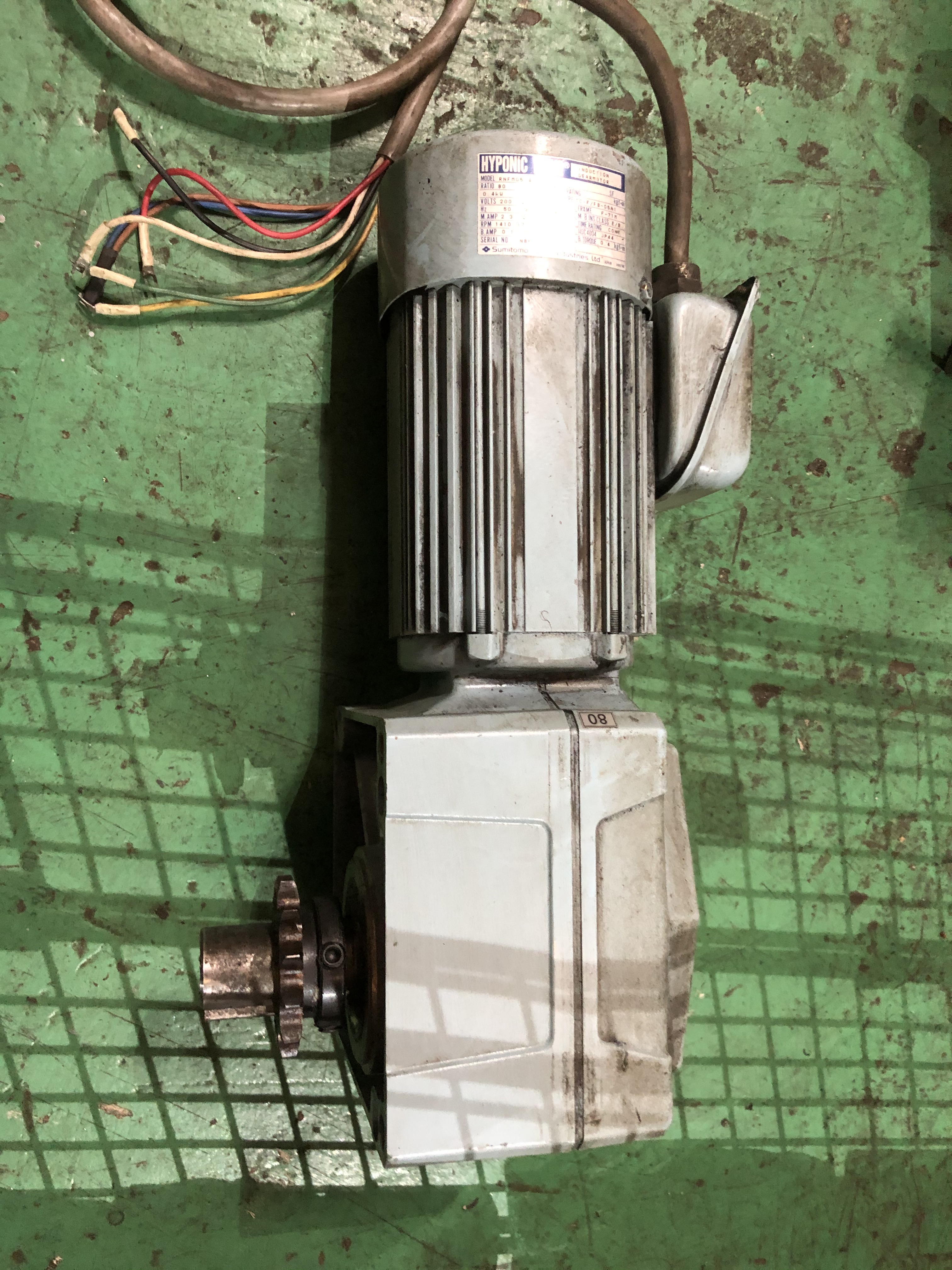 ハイポニックドライブ　インダクションギヤモーター/Sumitomo Heavy Industries/RNFM05-40R-B-80/TB200026