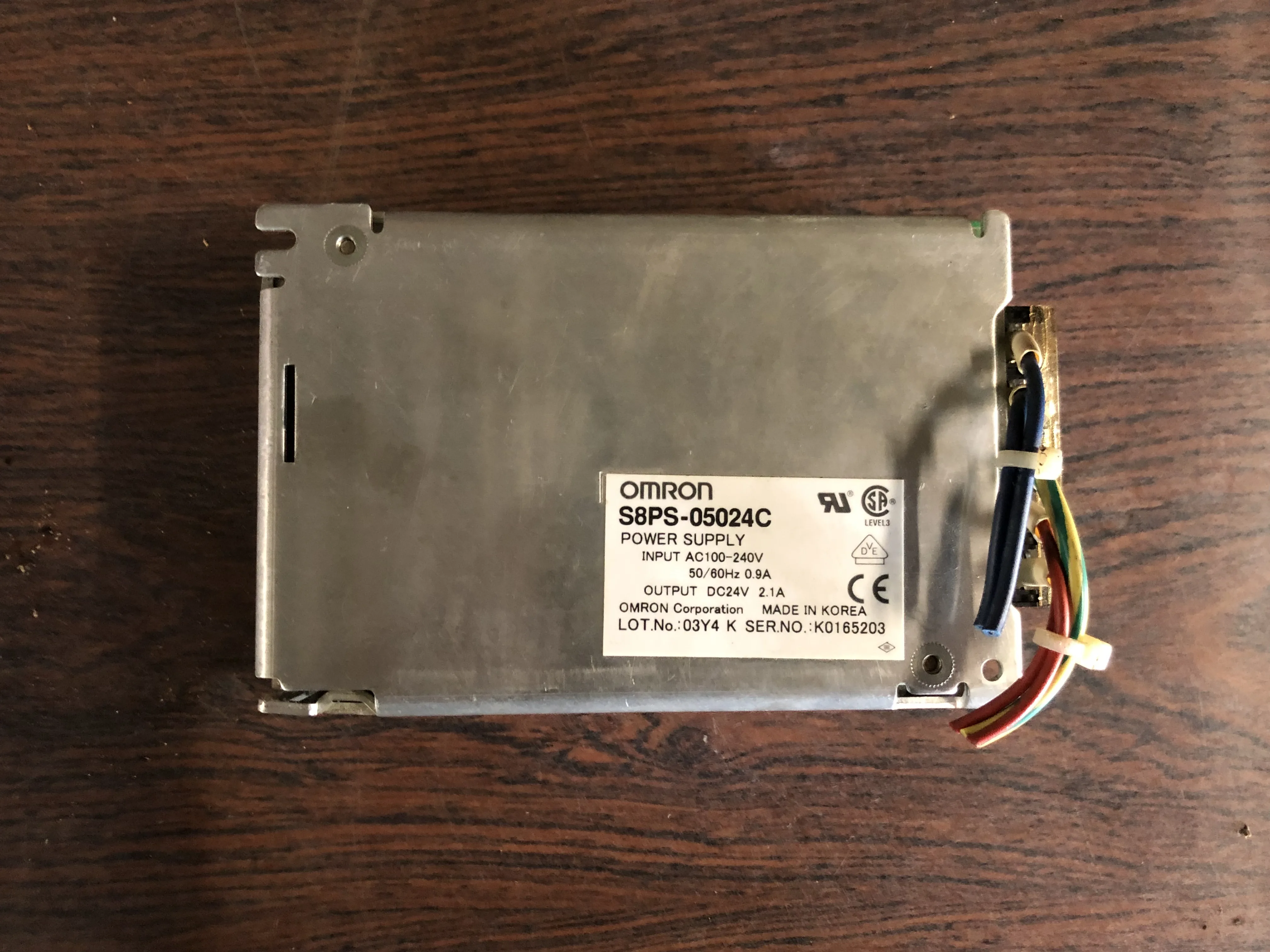 オムロン スイッチング・パワーサプライ S8PS-05024C / OMRON Switching Power Supply S8PS-05024C TB210025