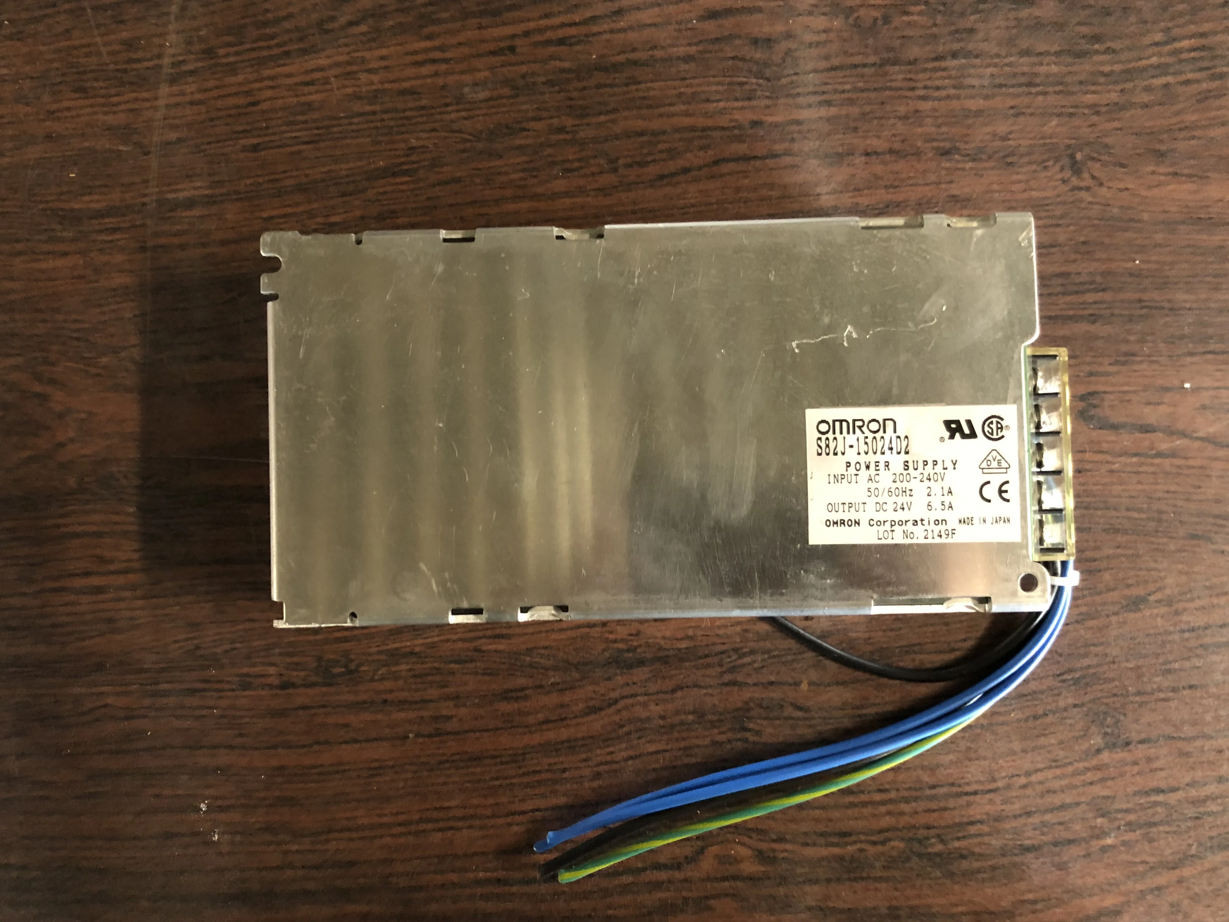 オムロン パワーサプライ S82J-15024D2 / OMRON Power Supply S82J-15024D2 TB210034
