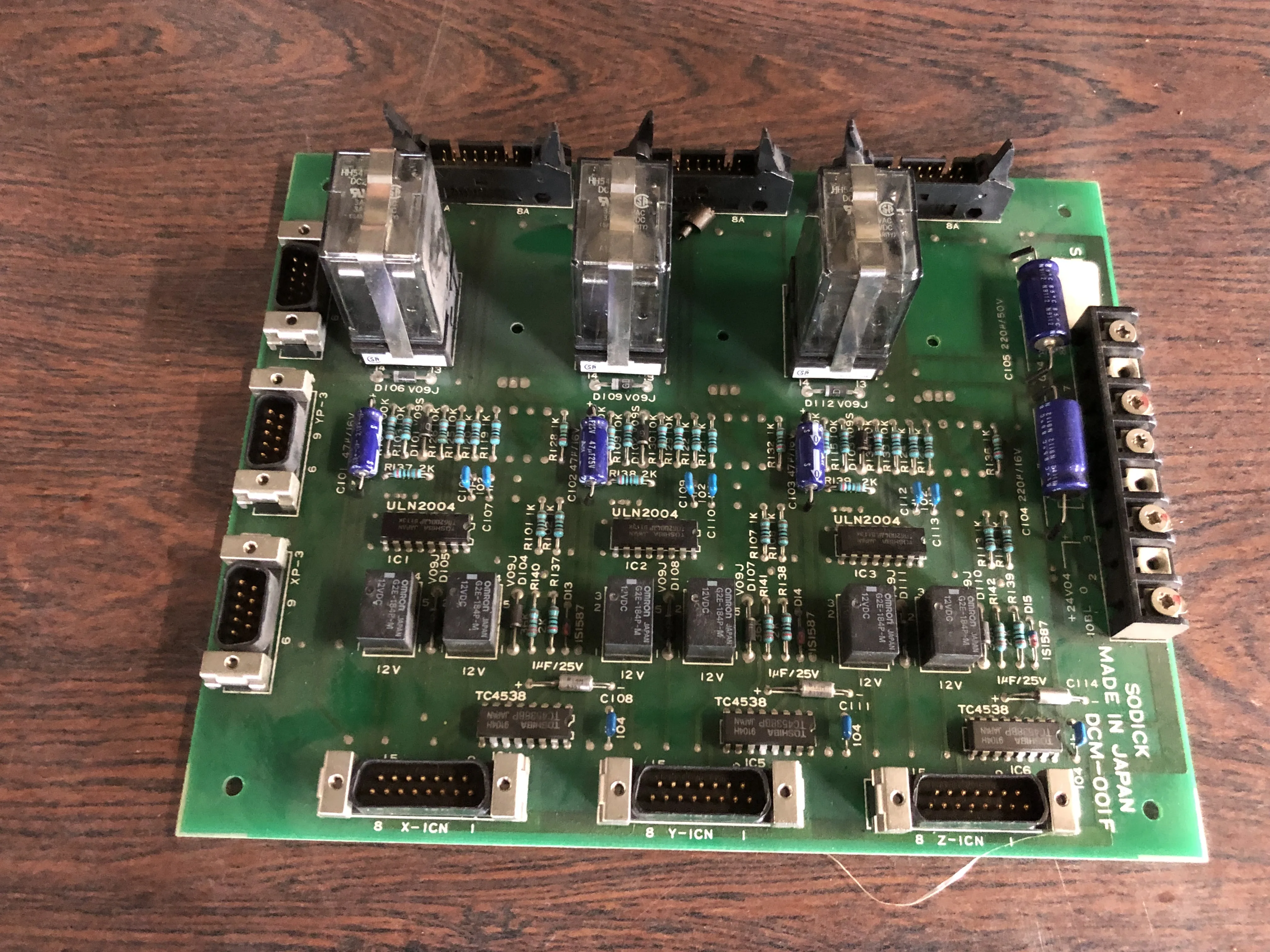 ソディック 基板 DCM-OOIF / SODICK Control PCB DCM-OOIF TB210045