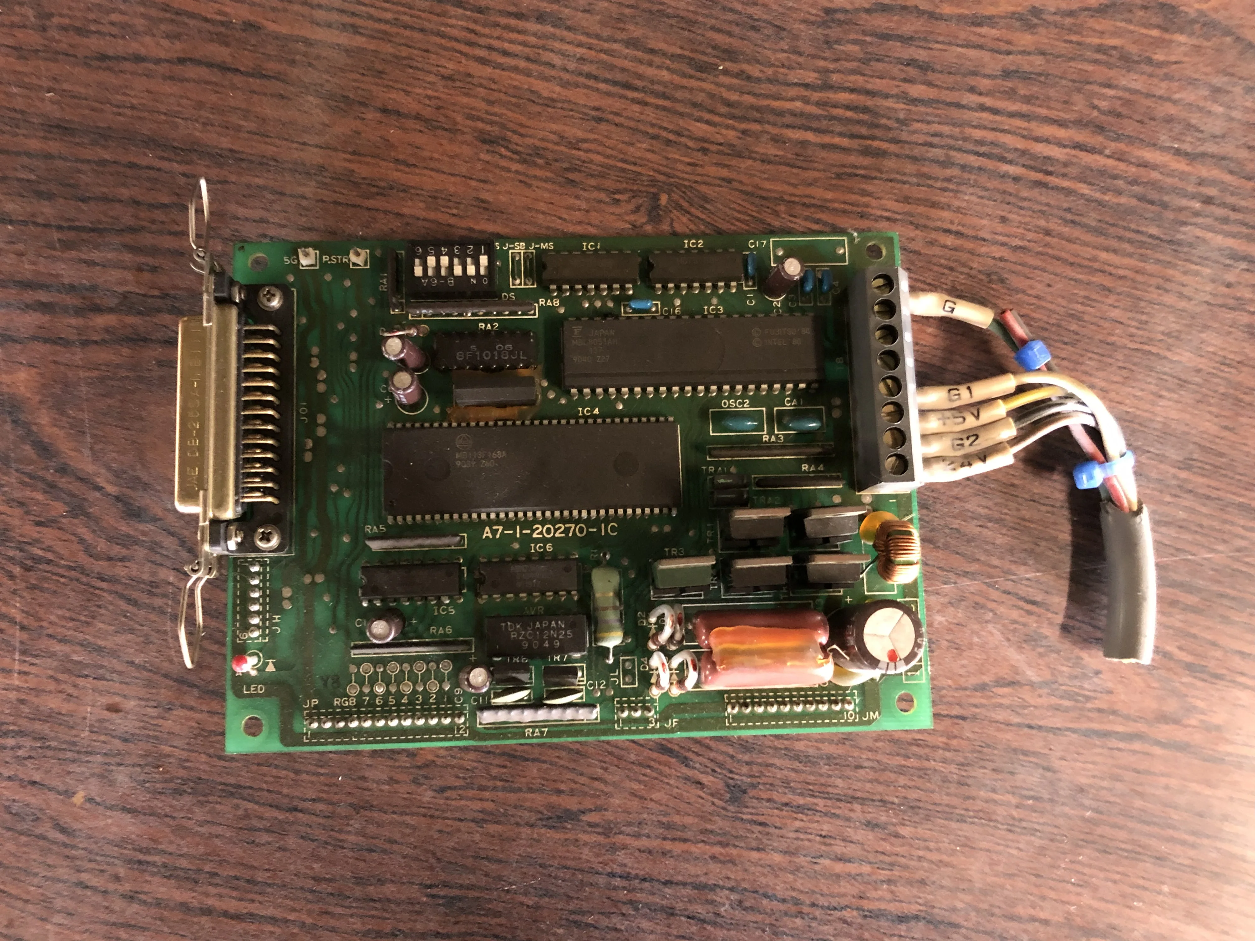 山洋電気 基板 A7-I-20270-IC / SANYO DENKI Control PCB A7-I-20270-IC TB210052