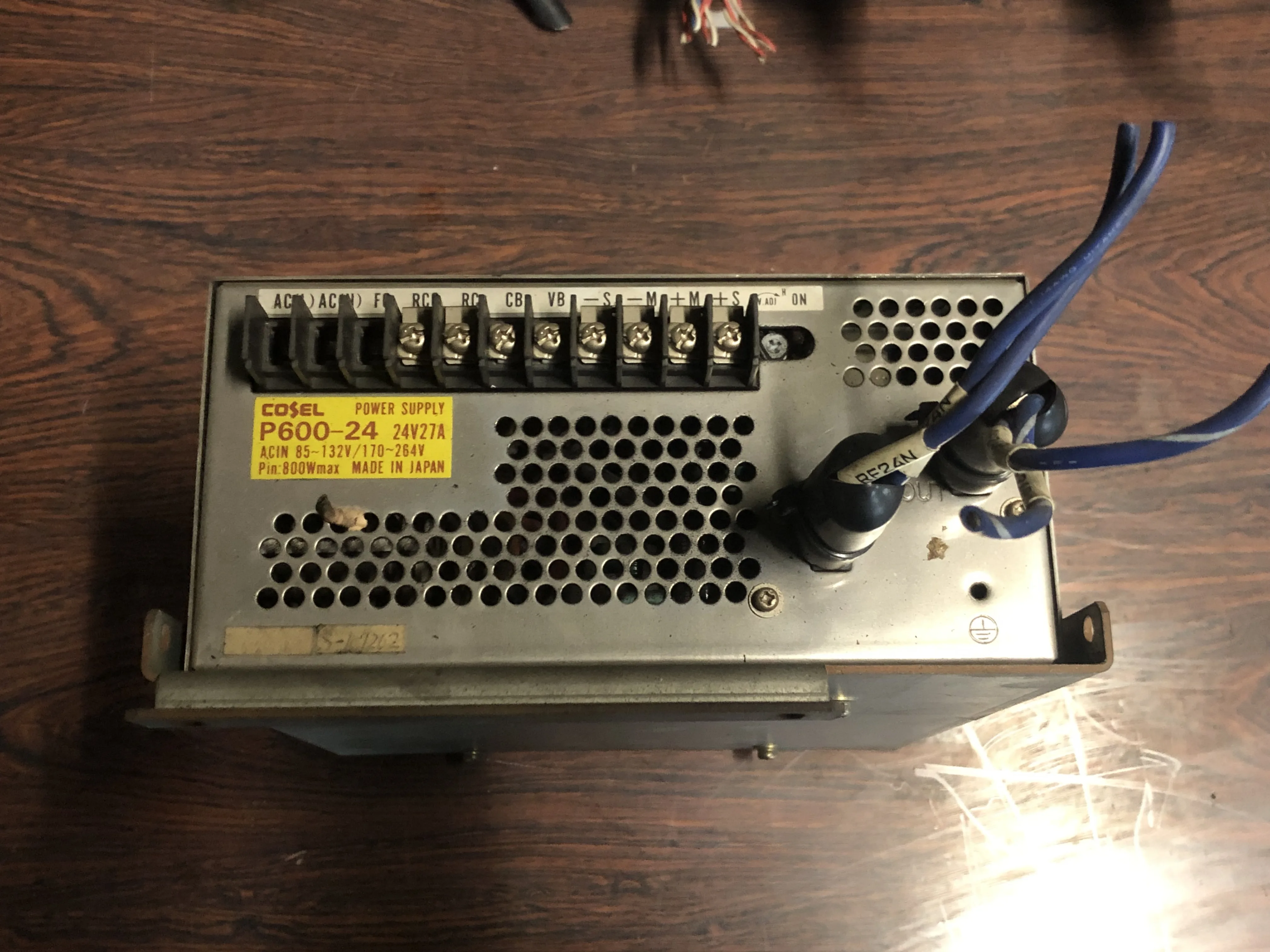 コーセル/エルコー パワーサプライ P600-24 / COSEL Power Supply P600-24 TB210108