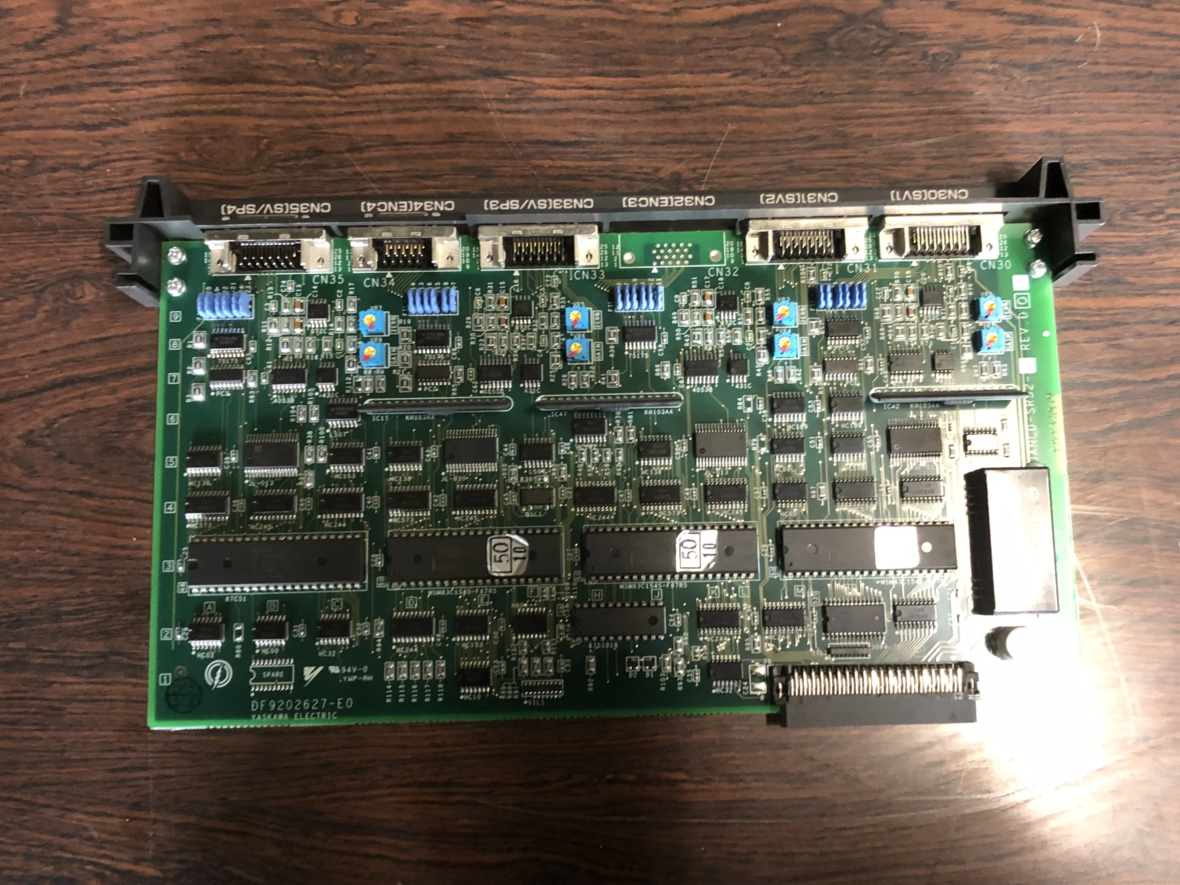 安川電機 基板 DF9202627-E0（JANCD-SR52-2 REV.D） / YASKAWA ELECTRIC Control PCB DF9202627-E0（JANCD-SR52-2 REV.D） TB210126