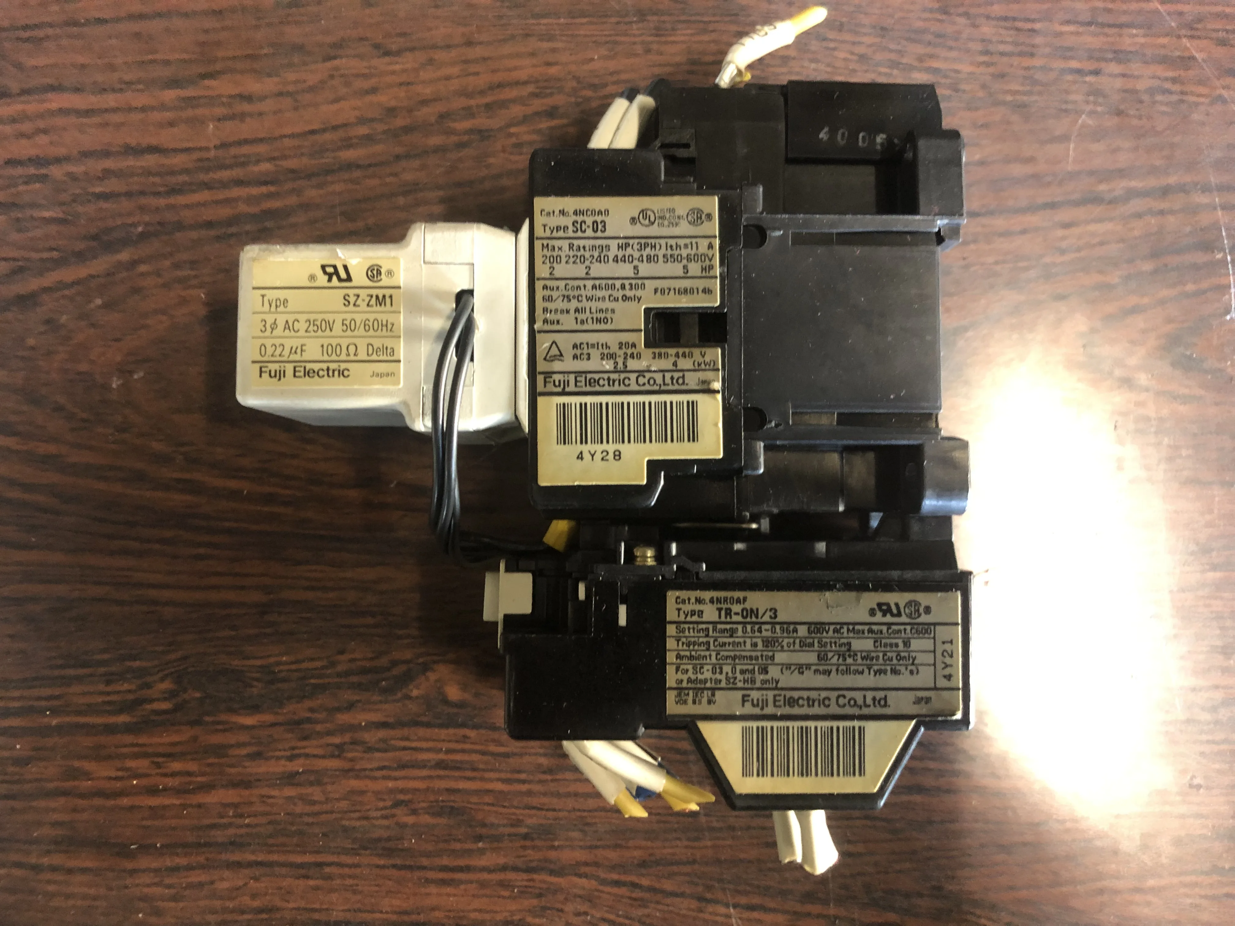 富士電機/富士電機製造 標準形電磁接触器 様々 / FUJI ELECTRIC (FE) Magnetic Contactor 様々 TB210162