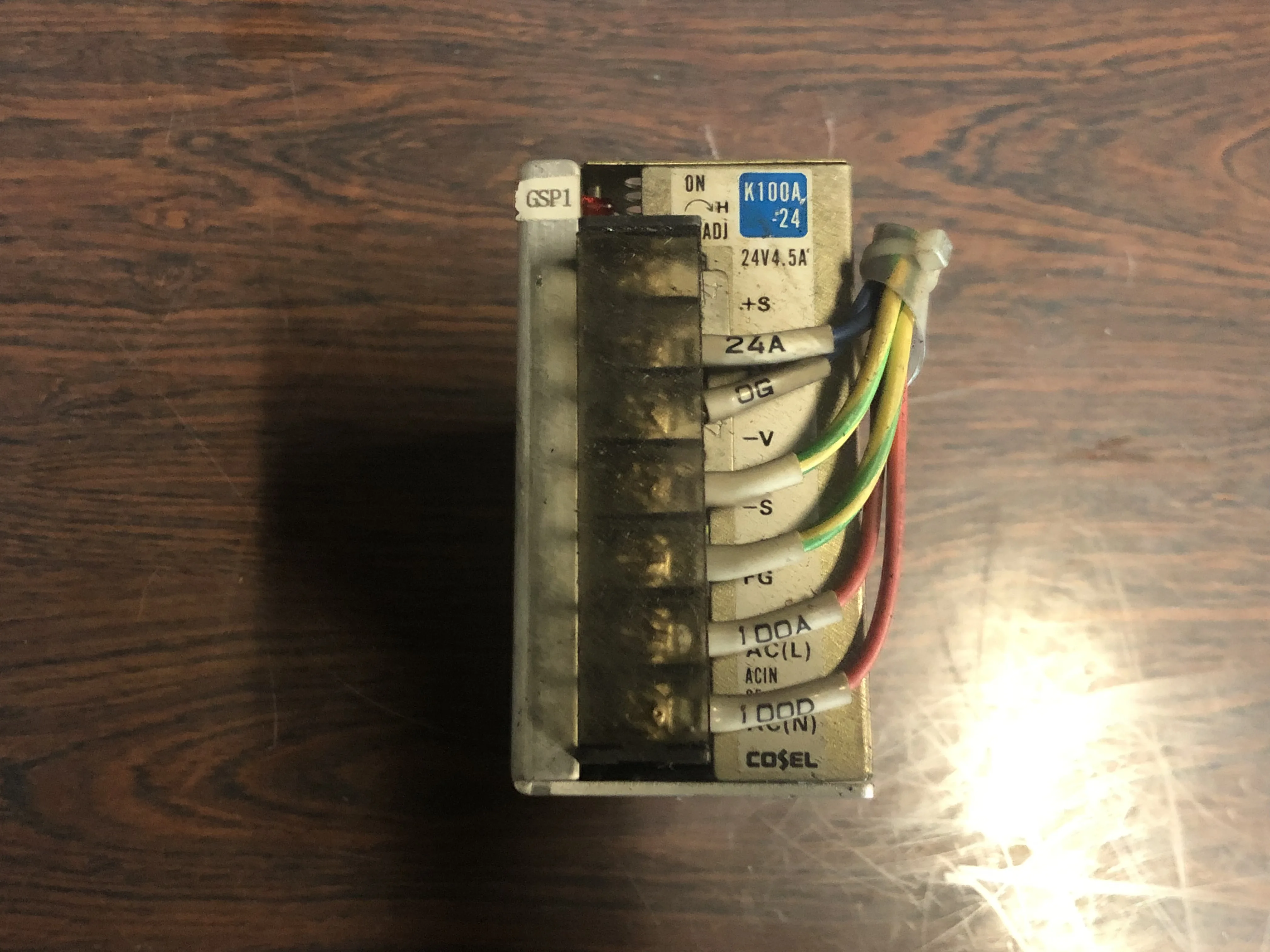 コーセル/エルコー パワーサプライ K100A-24 / COSEL Power Supply K100A-24 TB210182