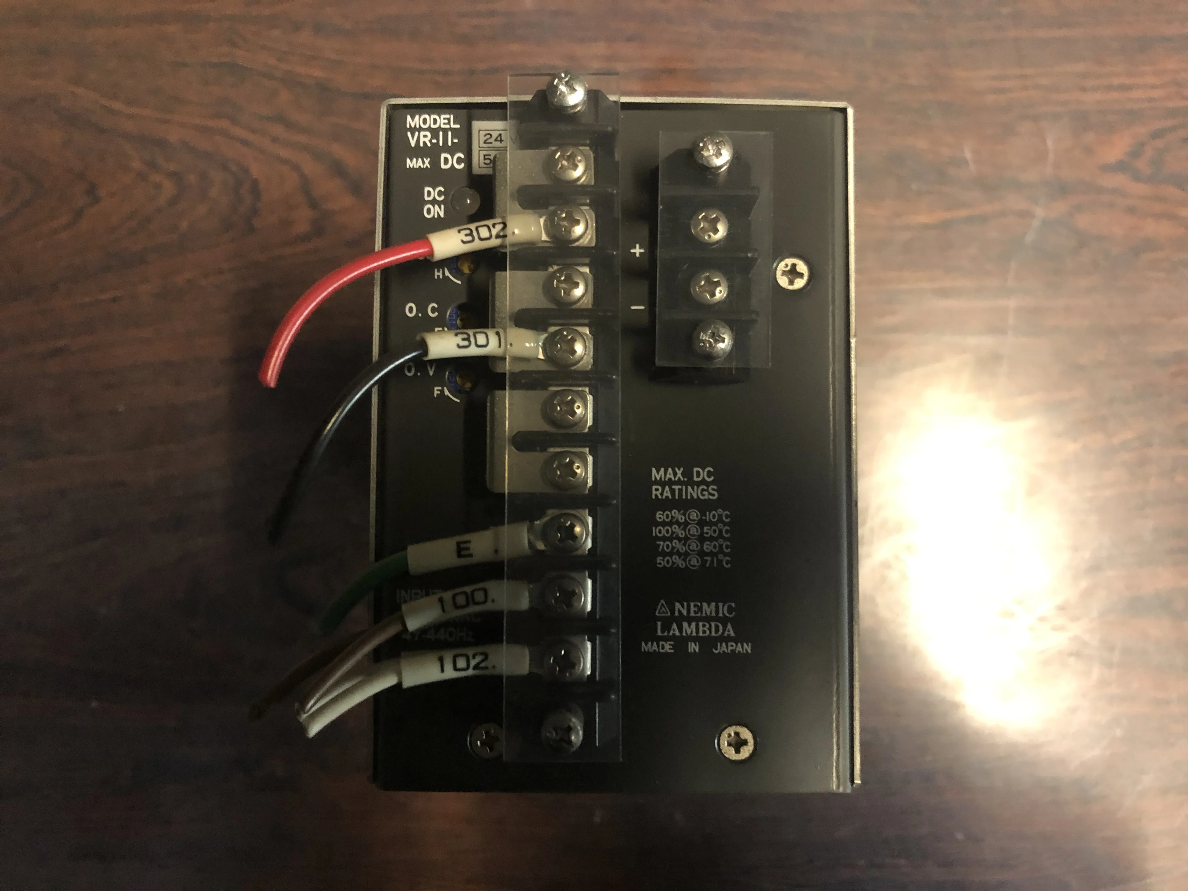 ネミック・ラムダ パワーサプライ VR-11-24V / NEMIC-LAMBDA Power Supply VR-11-24V TB210190