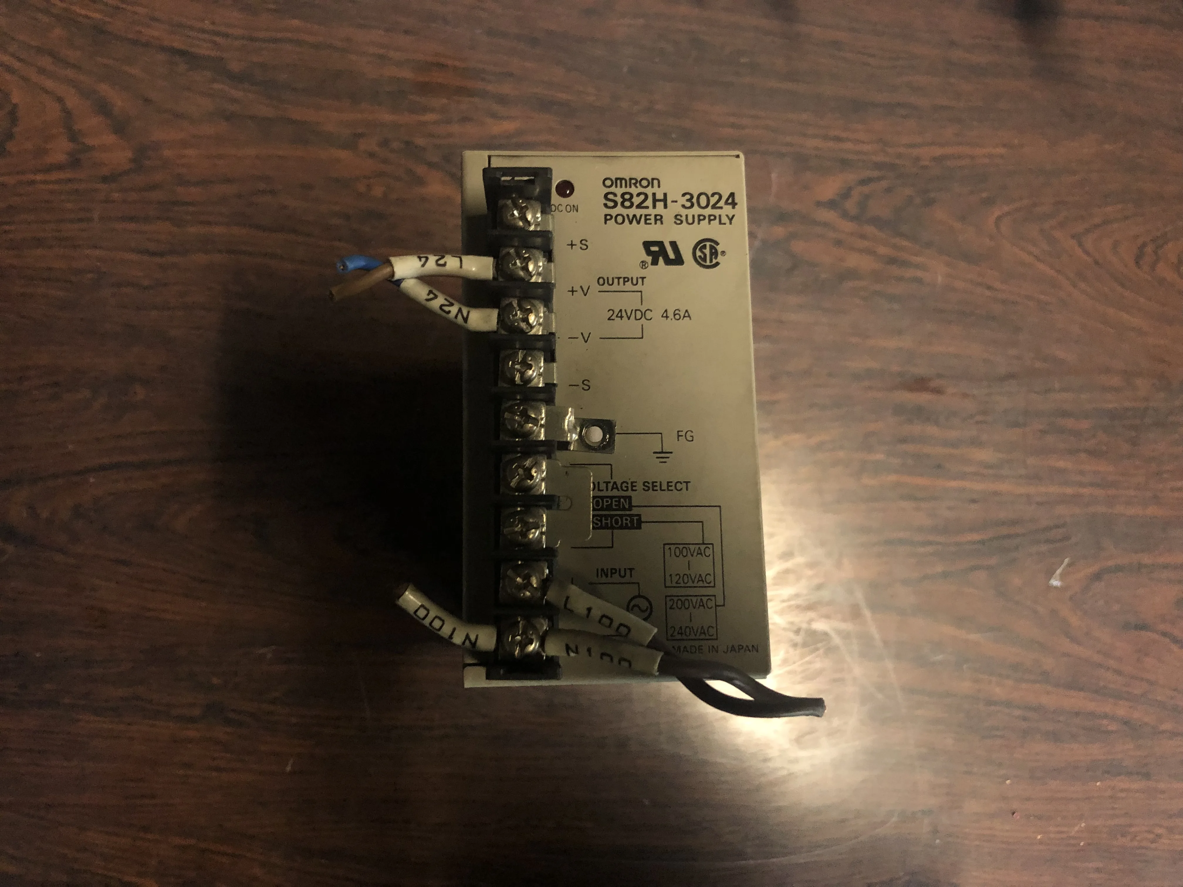 オムロン パワーサプライ S82H-3024 / OMRON Power Supply S82H-3024 TB210191