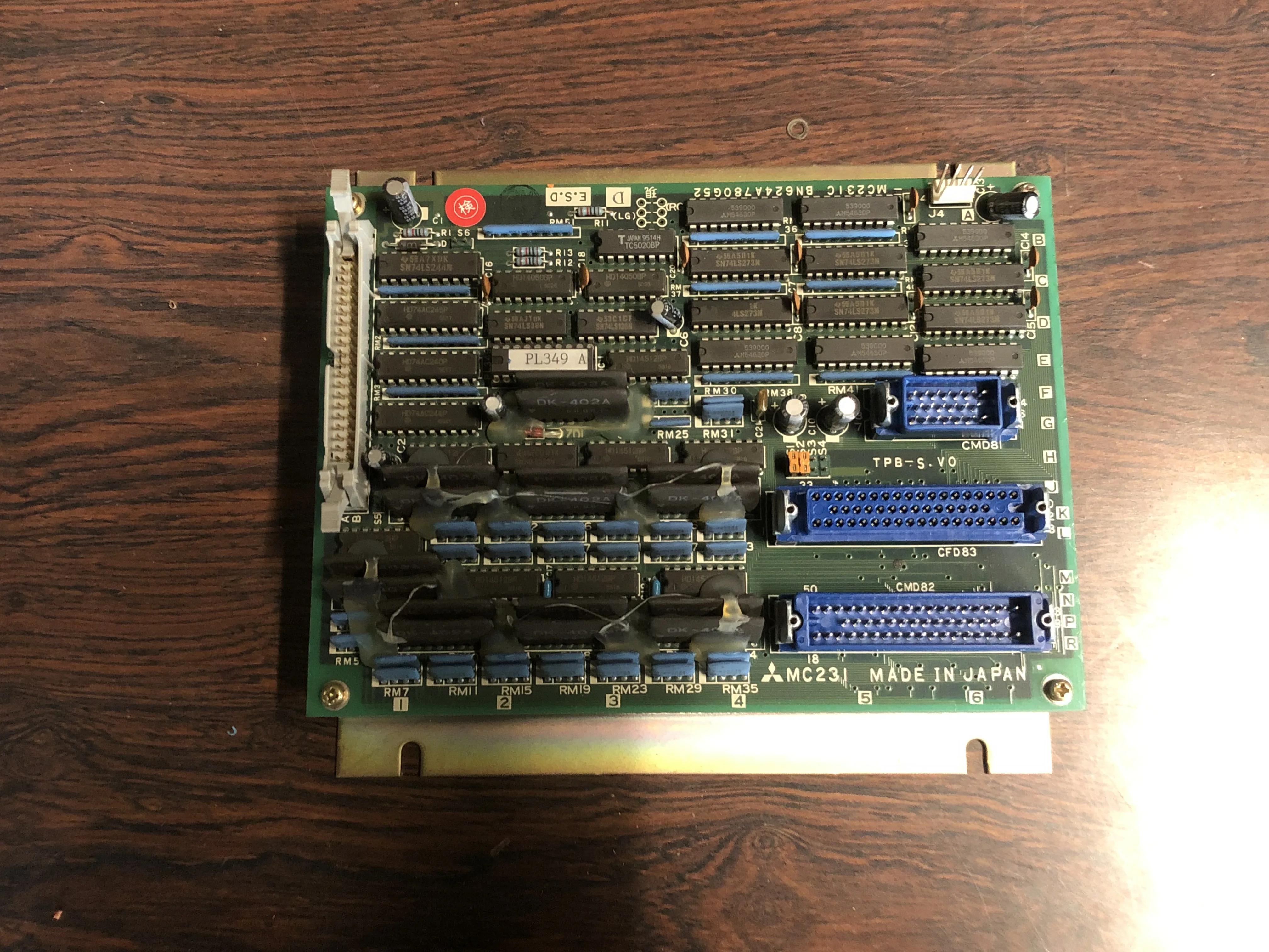 三菱電機 基板 MC23IC BN624A780G52 / MITSUBISHI ELECTRIC Control PCB MC23IC BN624A780G52 TB220010