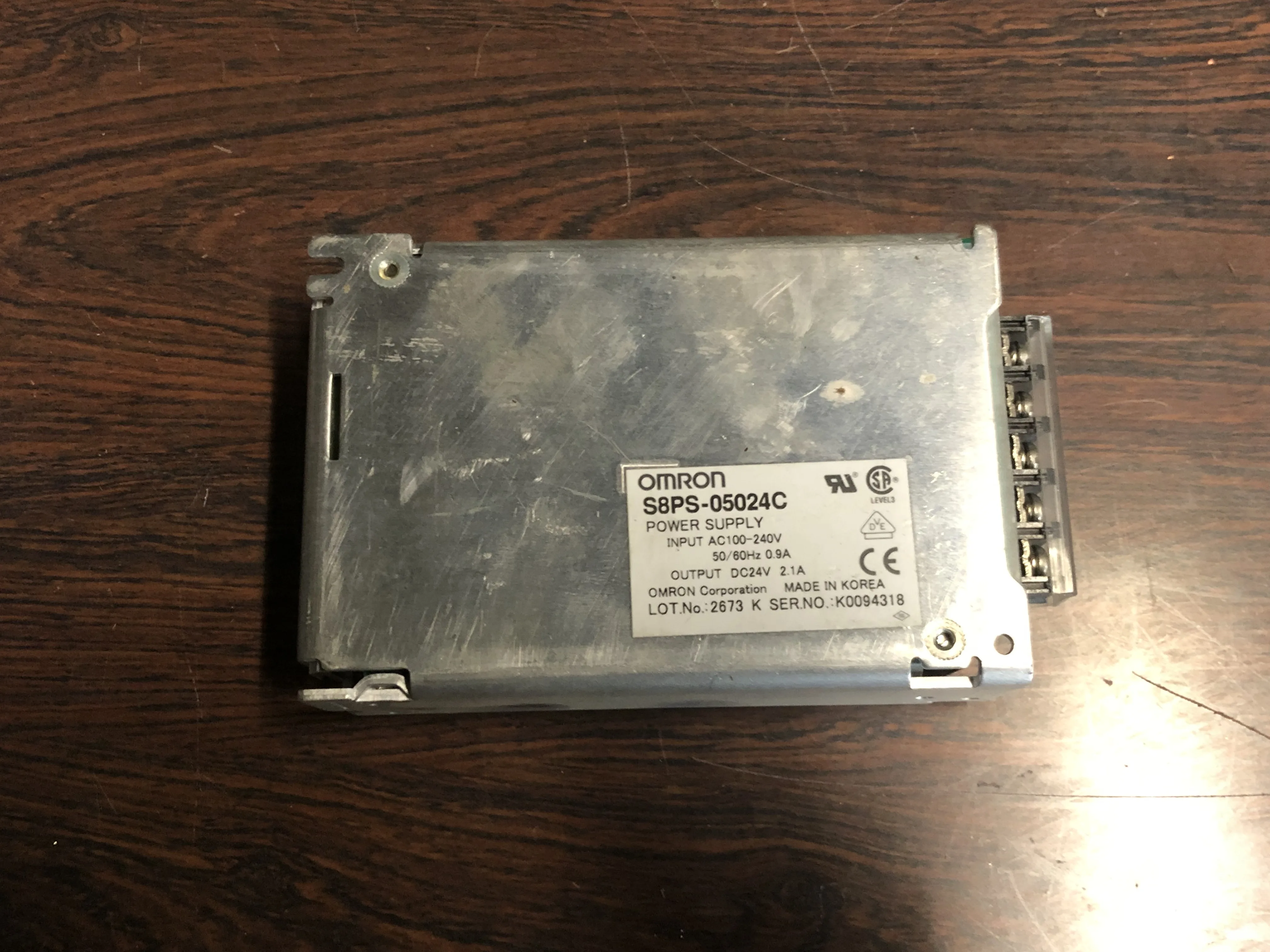 オムロン パワーサプライ S8PS-05024C / OMRON Power Supply S8PS-05024C TB220016