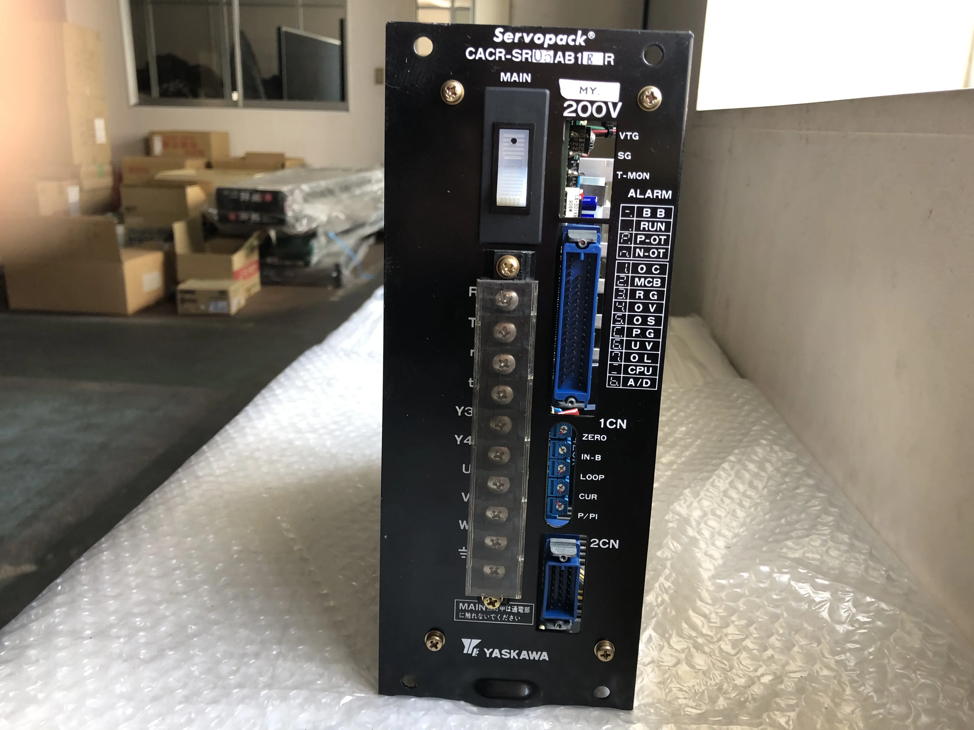 安川電機 サーボパック CACR-SR05AB1ER / YASKAWA ELECTRIC CACR-SR05AB1ER TB240026