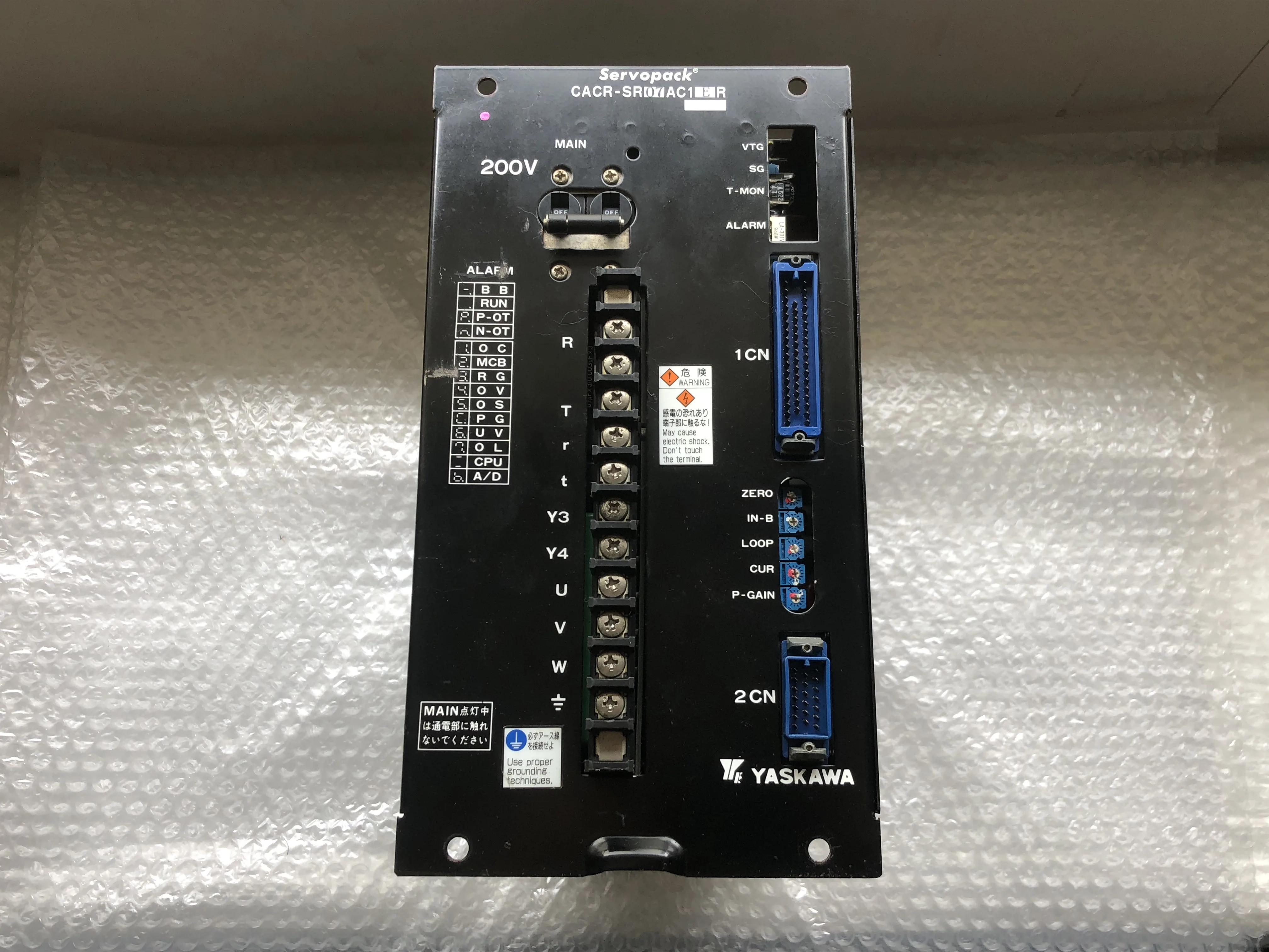 安川電機 サーボパック CACR-SR07AC1ER / YASKAWA ELECTRIC CACR-SR07AC1ER TB240030