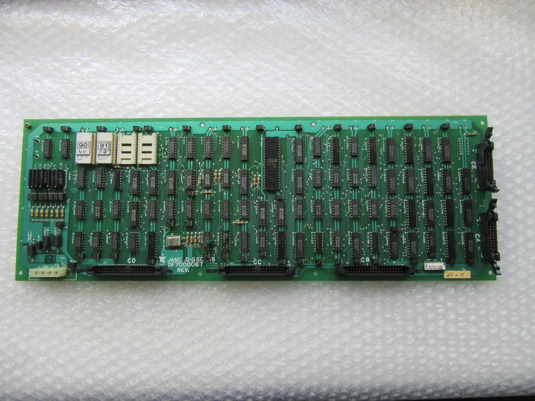 安川電機 基盤 JANCD-GSC01B [DE7000067] / YASKAWA ELECTRIC JANCD-GSC01B [DE7000067] TB240047