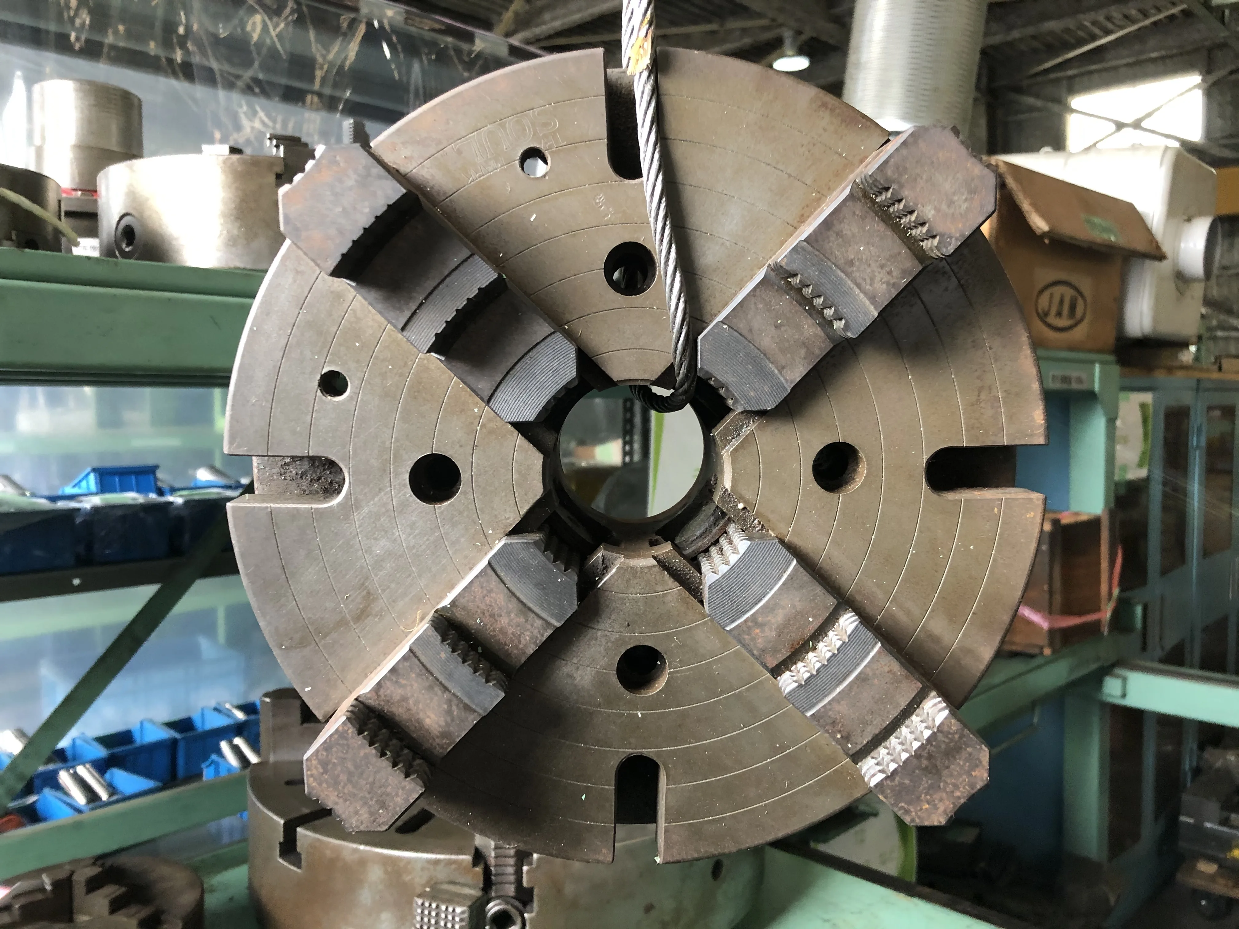 帝国チャック SOUL 4爪チャック φ250 / TEIKOKU CHUCK SOUL 4-Jaw Chuck φ250