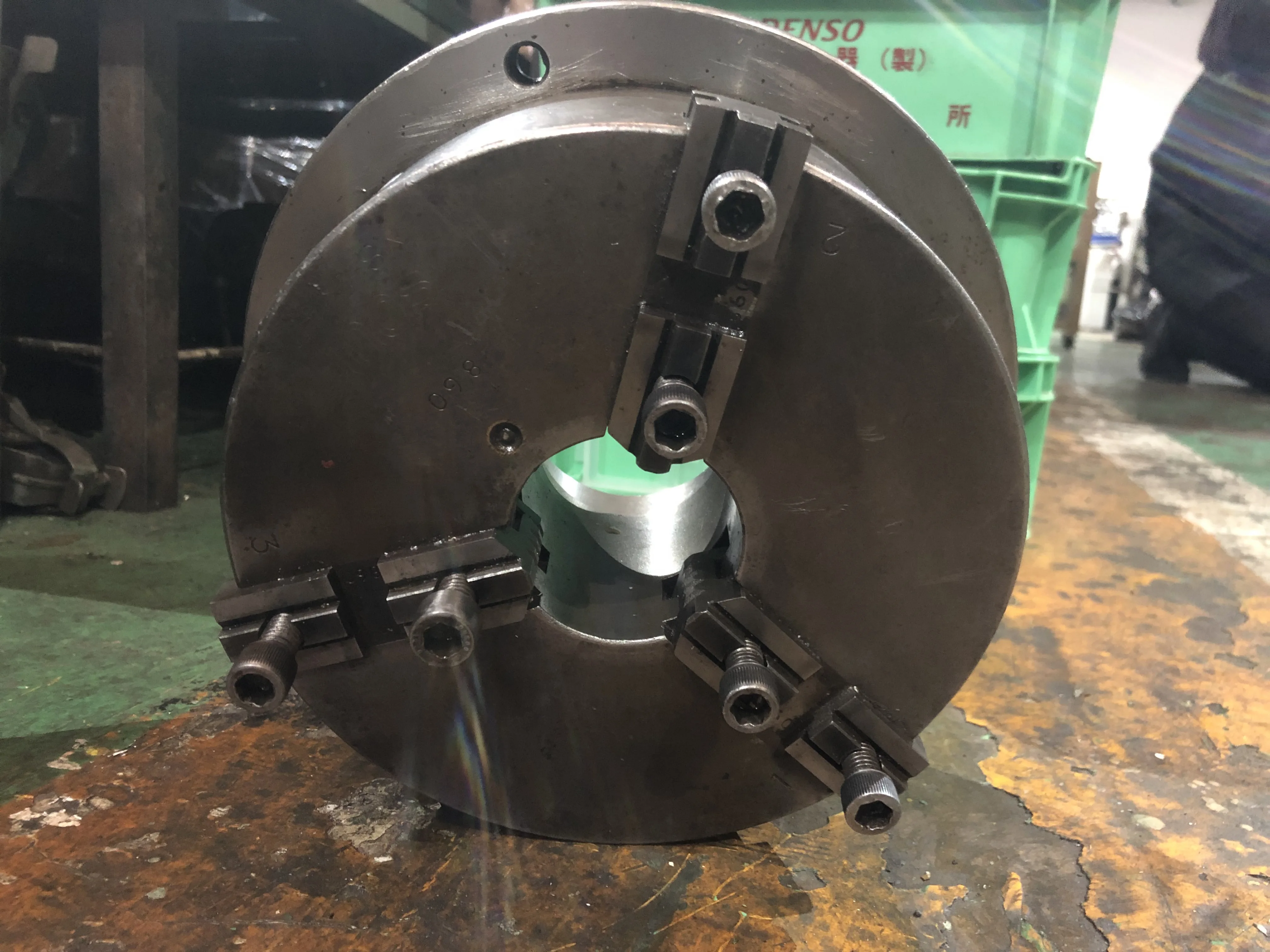 帝国チャック SOUL 3爪スクロールチャック φ190 / TEIKOKU CHUCK SOUL 3-Jaw Scroll Chuck φ190 TE210048