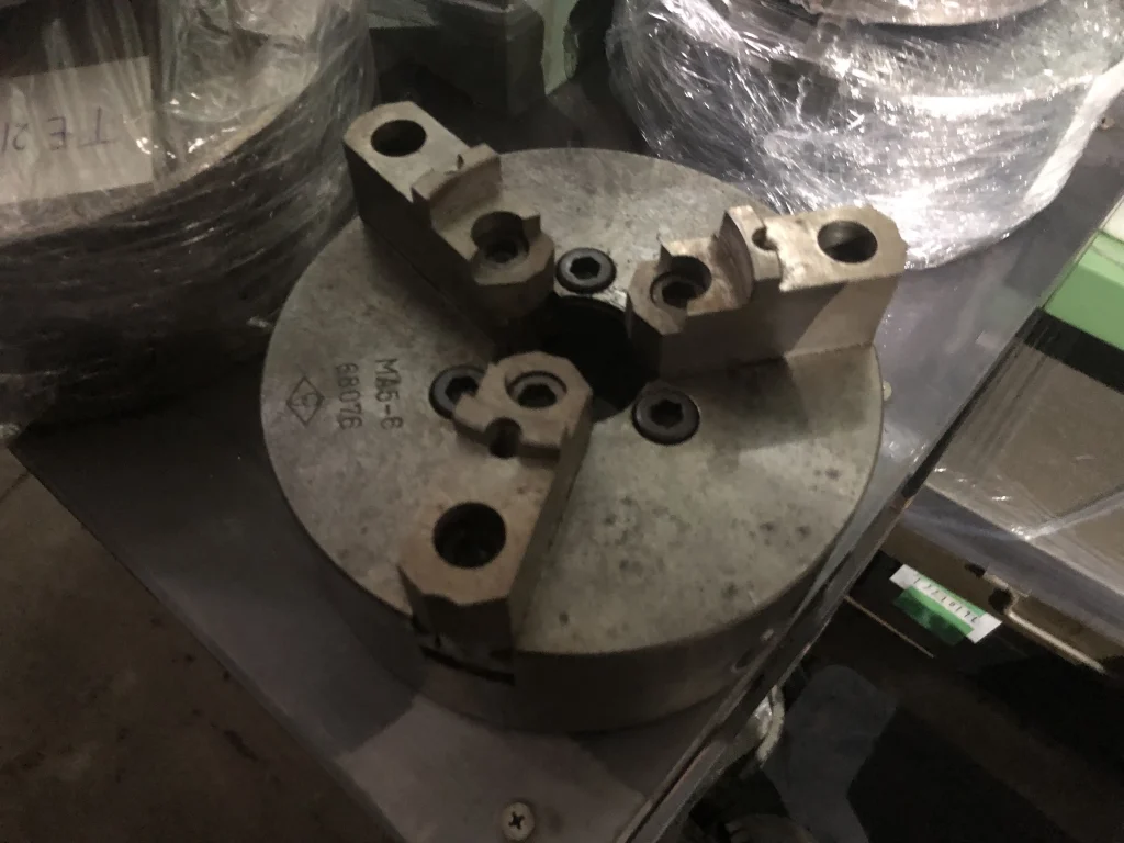 松本機械工業 3爪スクロールチャック MA5-6 / MATSUMOTO MACHINE (MMK) 3-Jaw Scroll Chuck MA5-6 TE220050