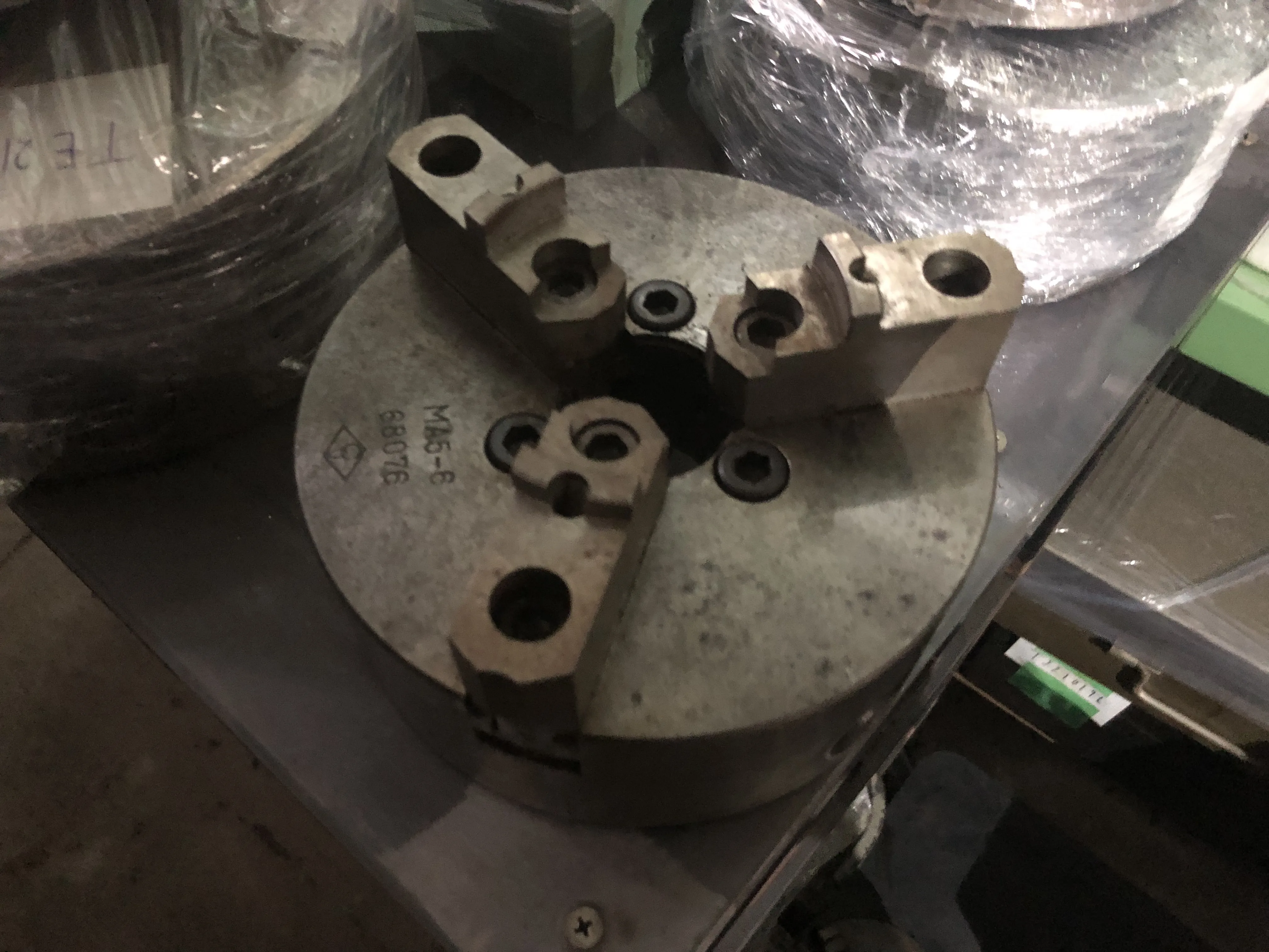 松本機械工業 3爪スクロールチャック MA5-6 / MATSUMOTO MACHINE (MMK) 3-Jaw Scroll Chuck MA5-6 TE220050