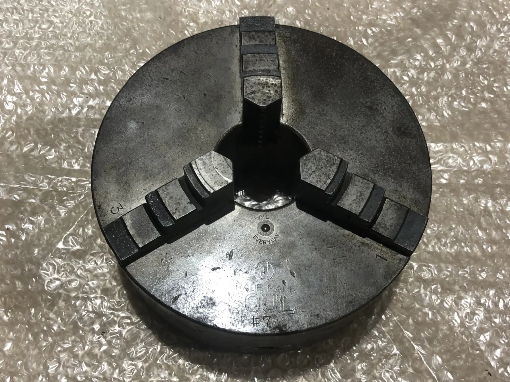 帝国チャック SOUL 3爪スクロールチャック φ190 / TEIKOKU CHUCK SOUL φ190 TE240046